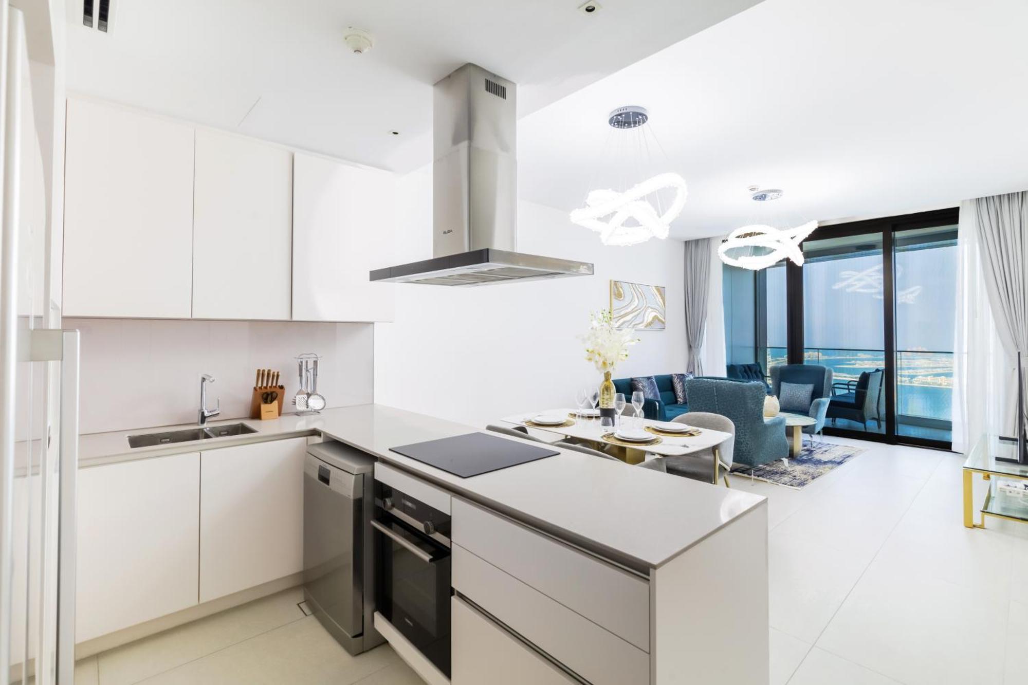 Panoramic Sea & Palm Views 2br Address Jbr Dubái