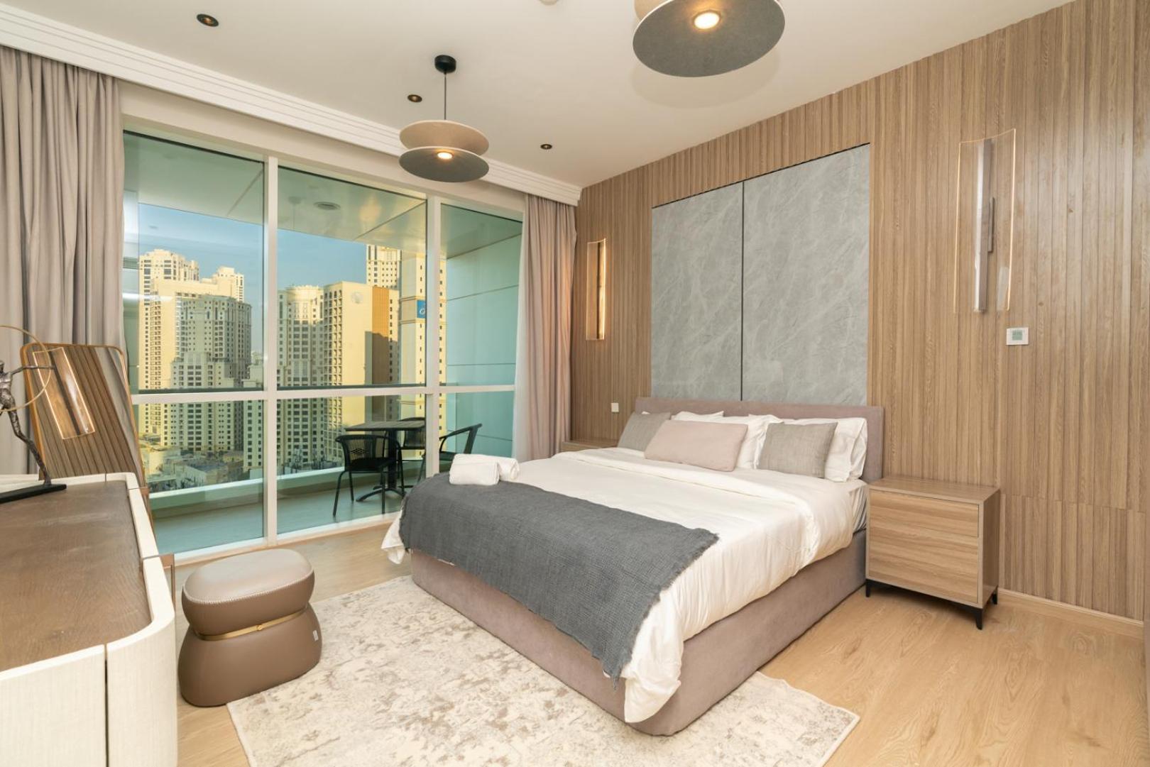 Appartement Private Access - Stunning Sea View - Perfect Location At Jbr *