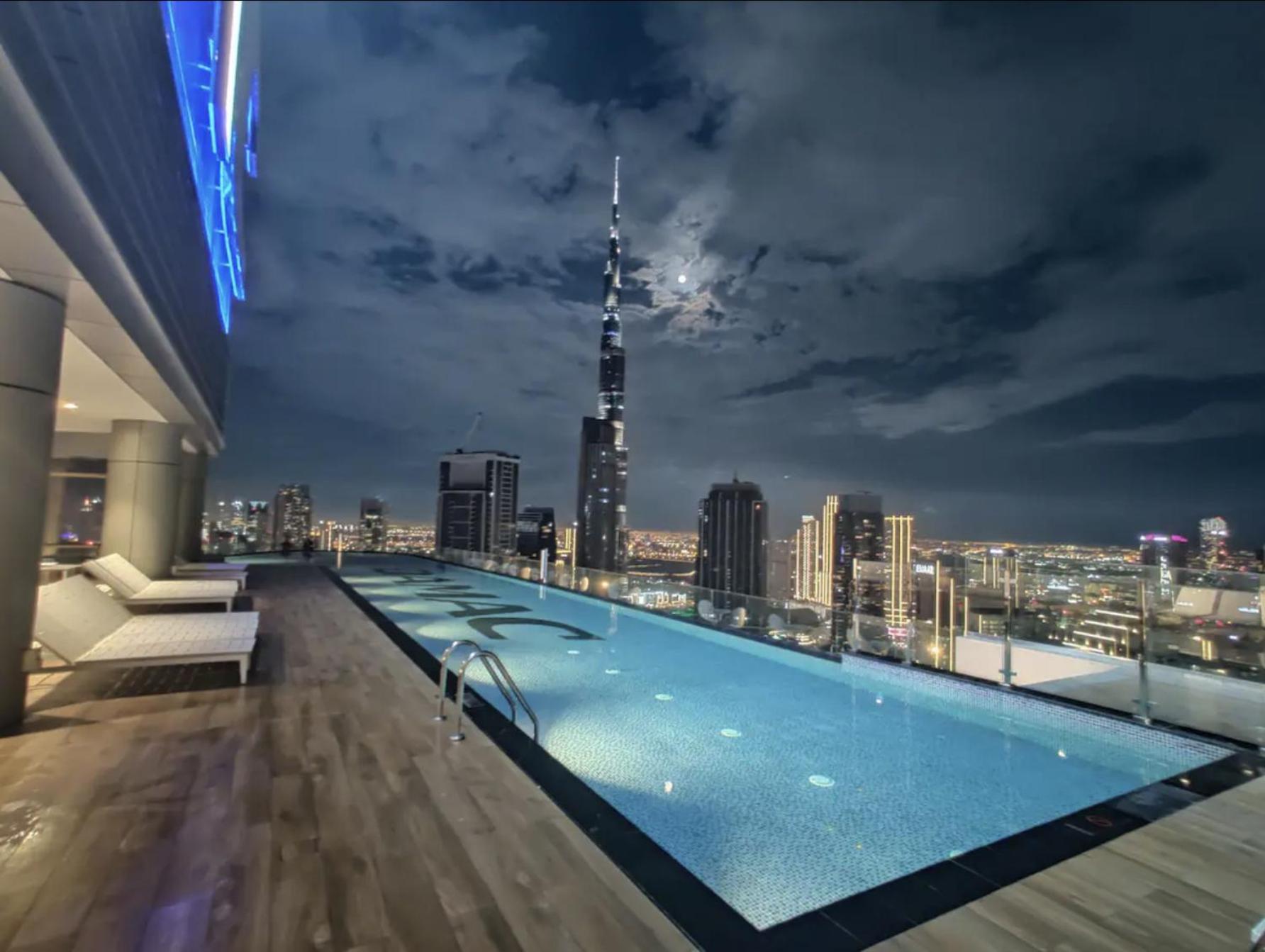 Apartament Scenic Infinity Pool With Burj Khalifa Views