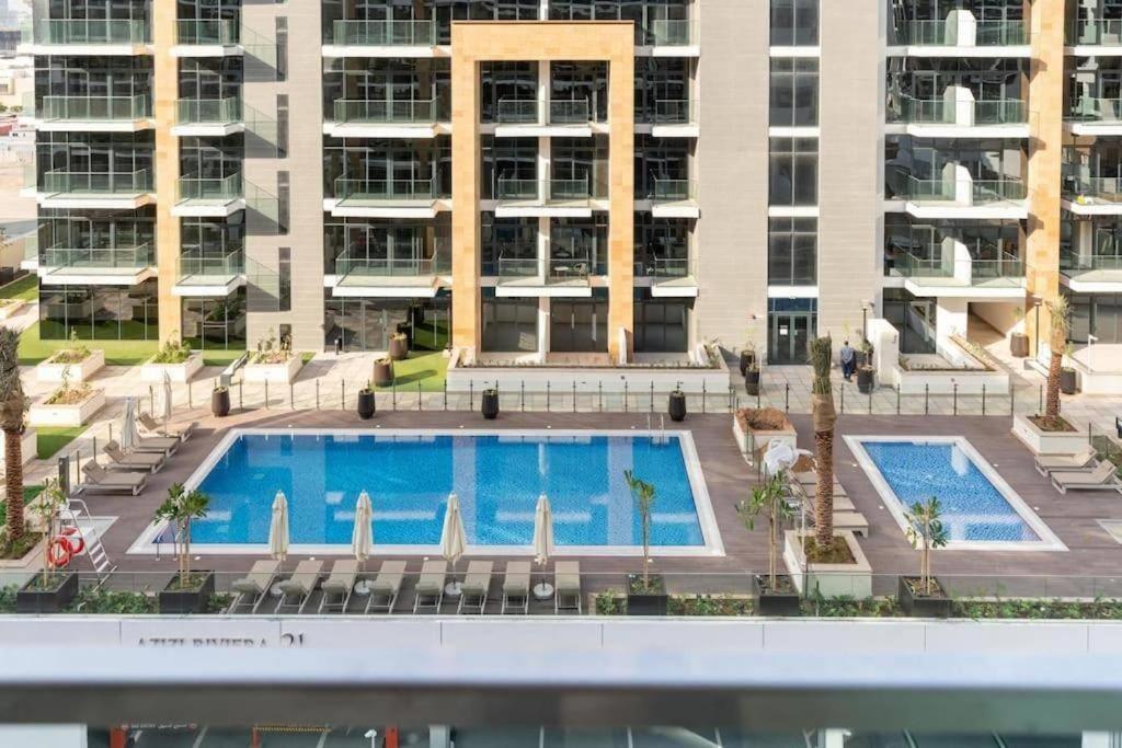 Luxury Near Burj Khalifa In Azizi Riviera Appartement *