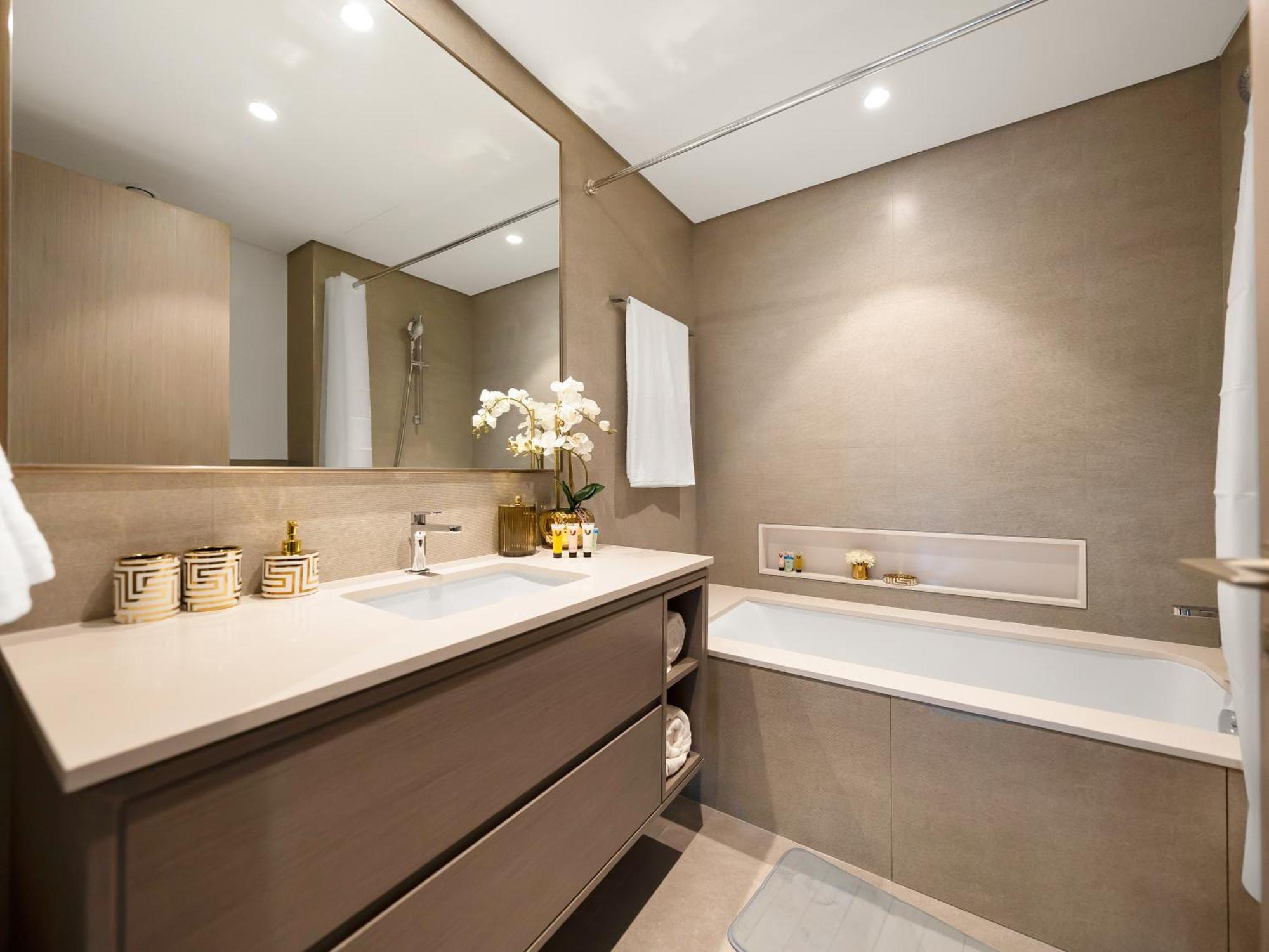 Apartamento Luxury Two Bedroom With Balcony, Full Burj Khalifa & Fountain Views By Delujo *