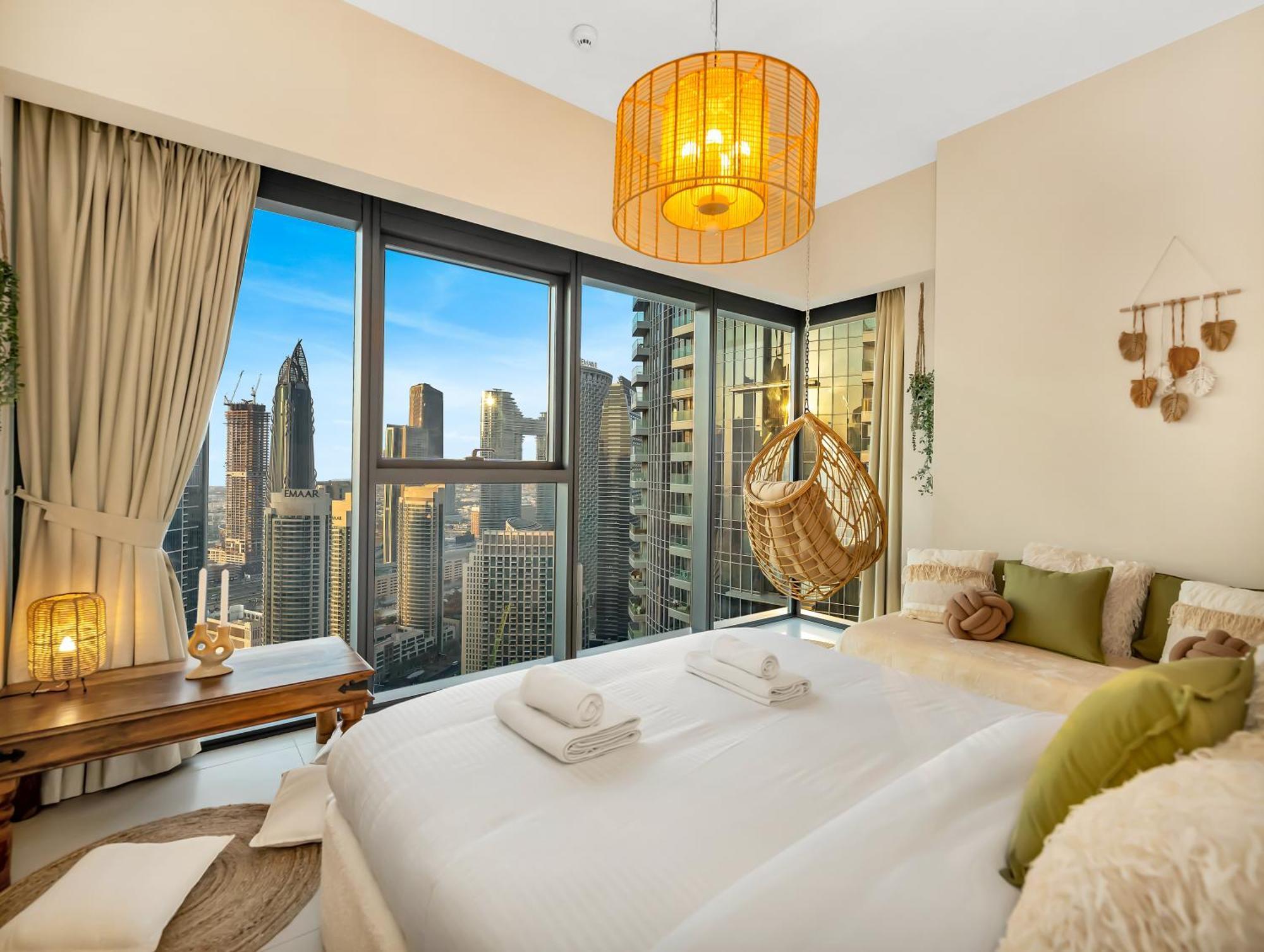 Apartamento Wabi-sabi Style Fountain-view 4 Bedroom In The Sky *