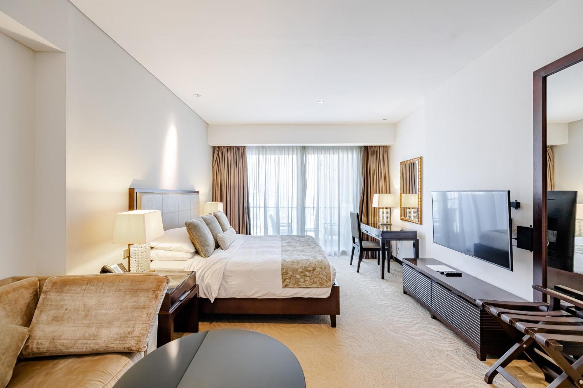 Marina View With Direct Access To Marina Mall Appartement