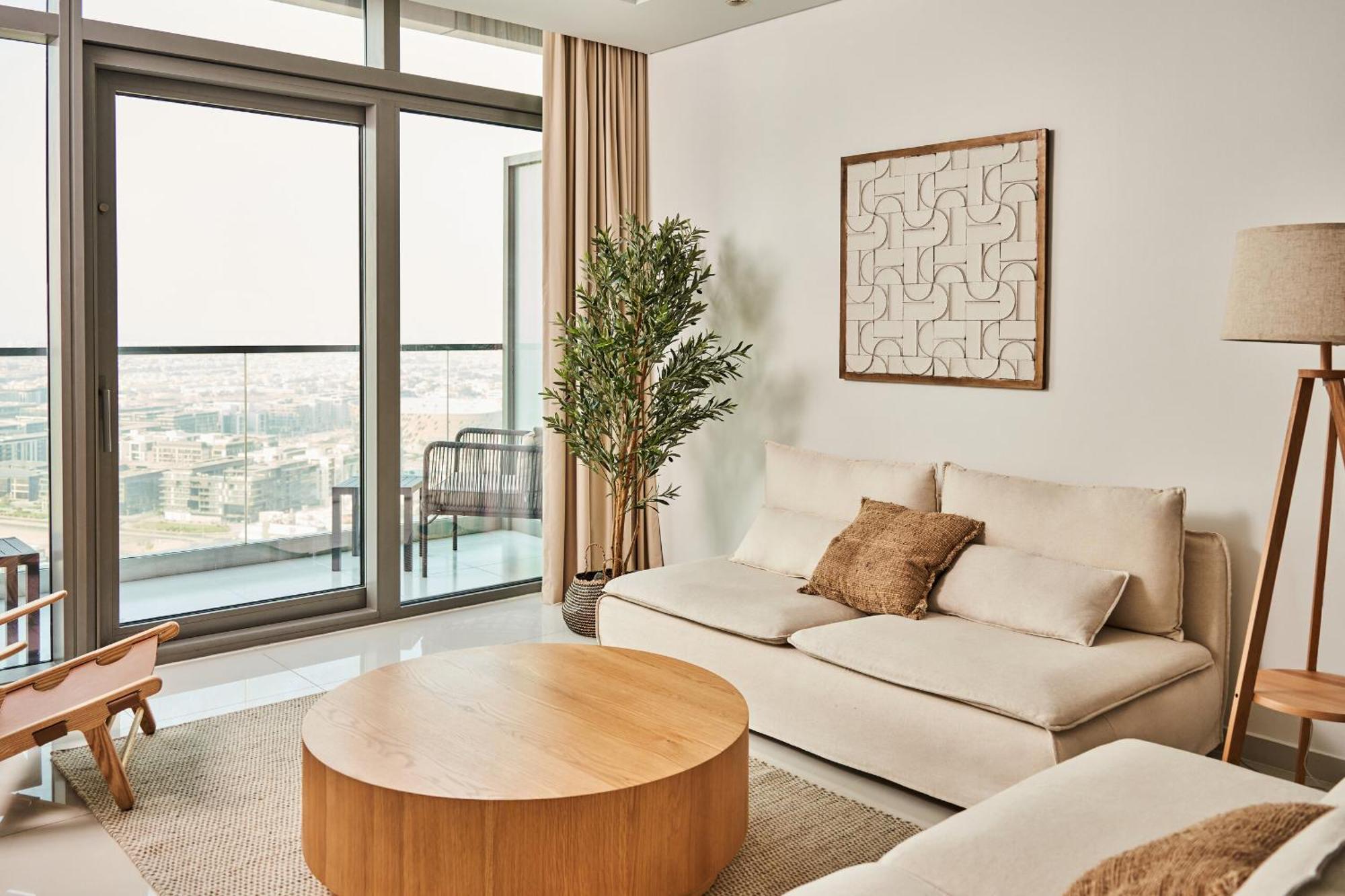 2bd Paramount Midtown - 6 Guests - Burj Views 64th Floor Infinity Pool, King Bed Appartamento Dubai