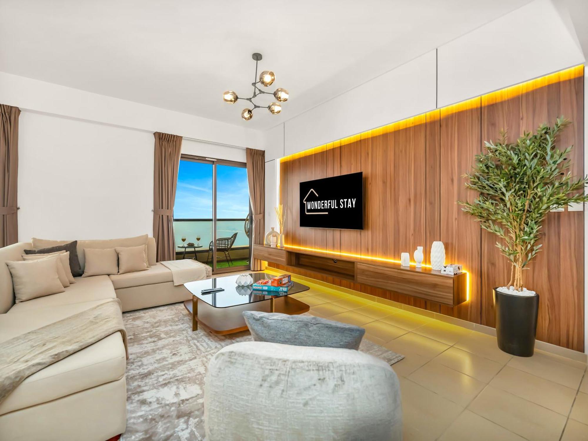 Wonderfulstay At Shams - Palm And Eye View - High Floor - Brand New Luxury * Dubái