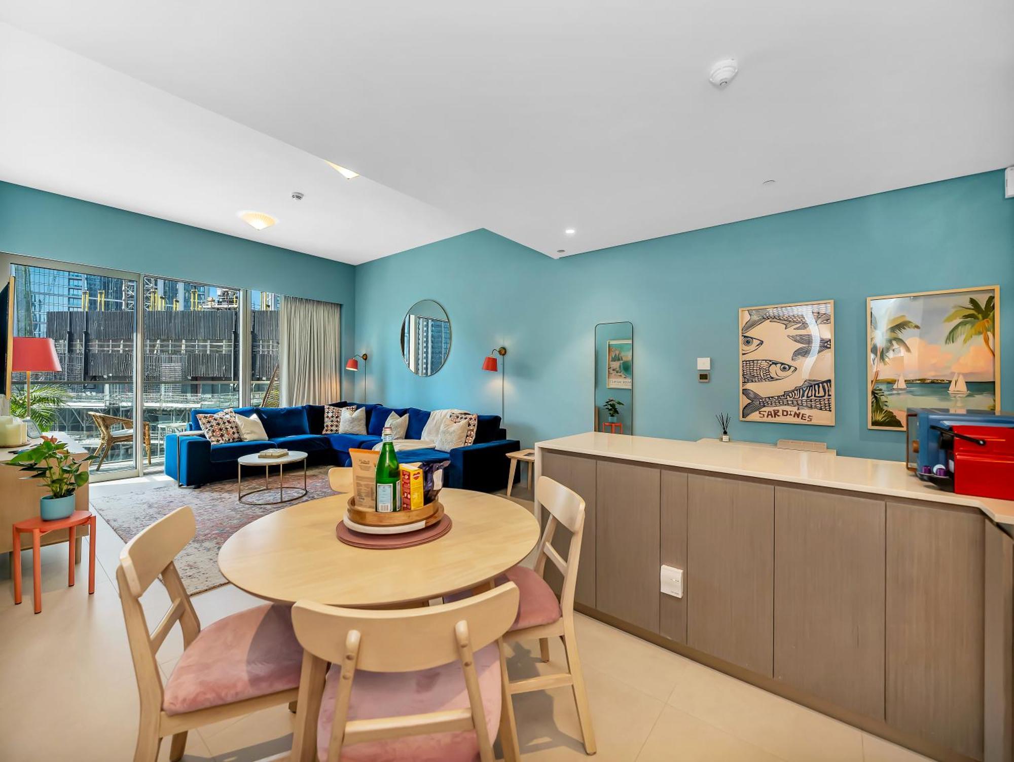 Appartement Grande Signature,1 Bdr, 4 Guests, Burj Khalifa Infinity Pool, Mall Dubai
