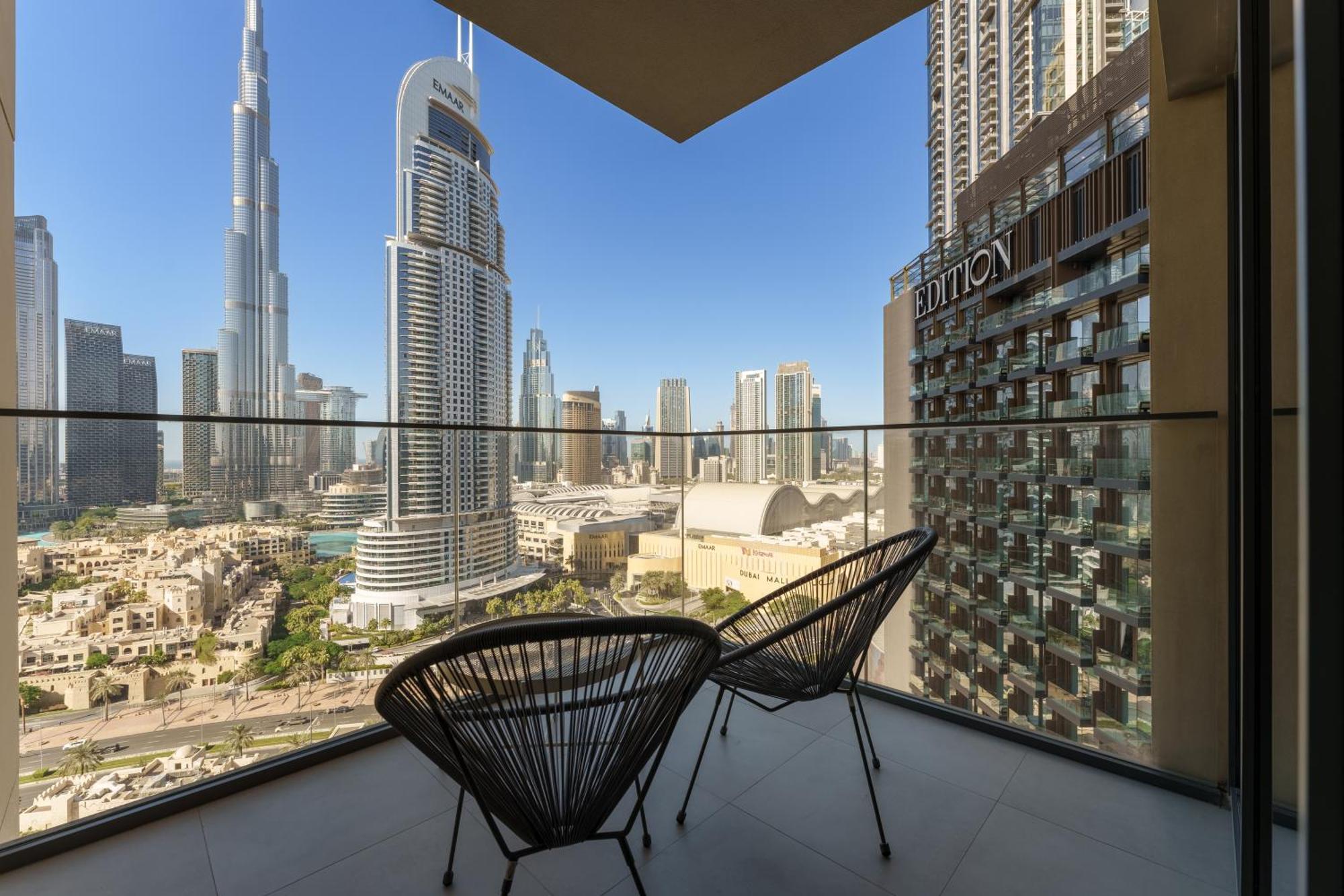Lägenhet Maison Privee - Elevated Living With Spectacular Burj Khalifa Views