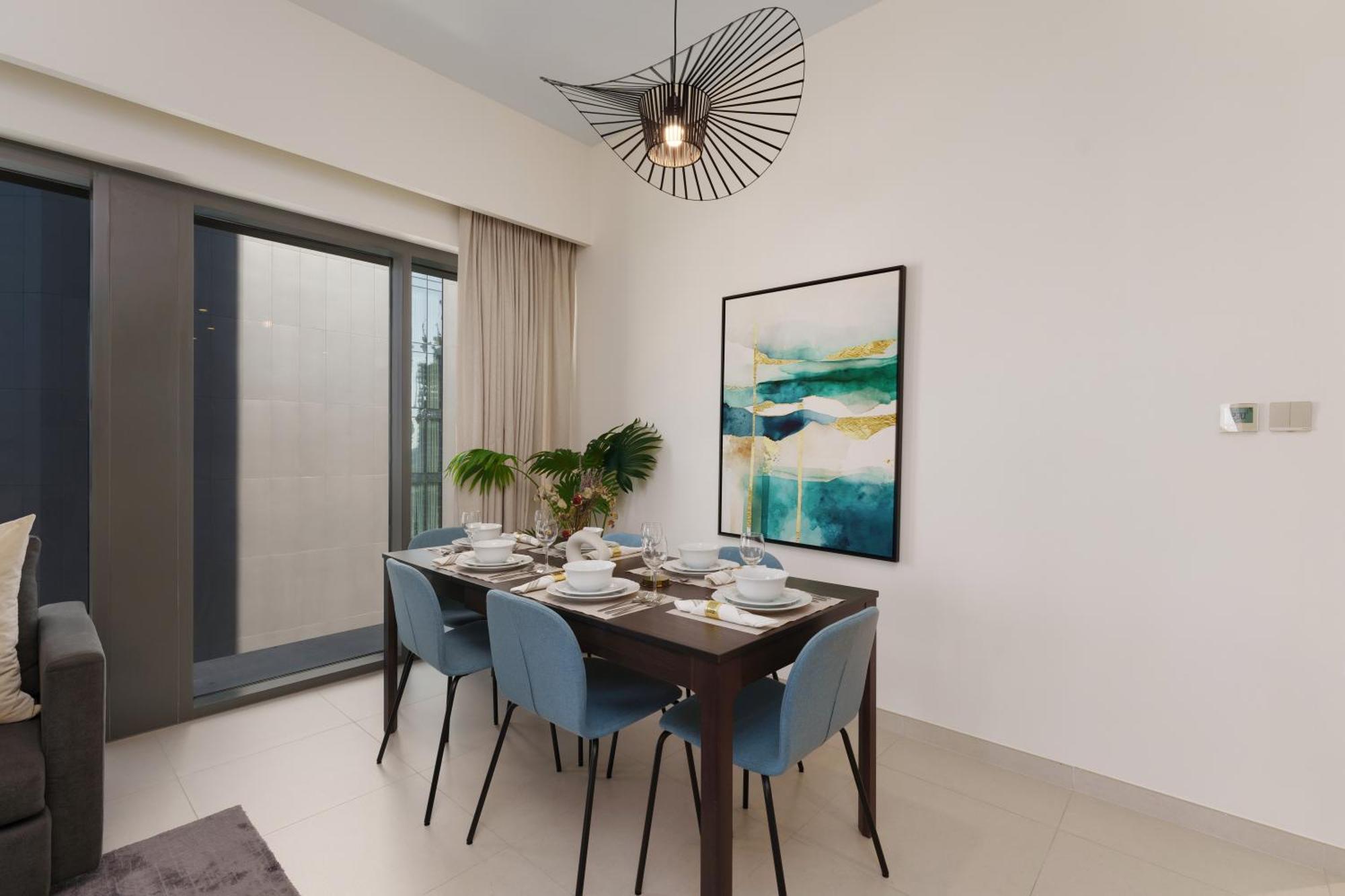 Lägenhet Maison Privee - Elevated Living With Spectacular Burj Khalifa Views
