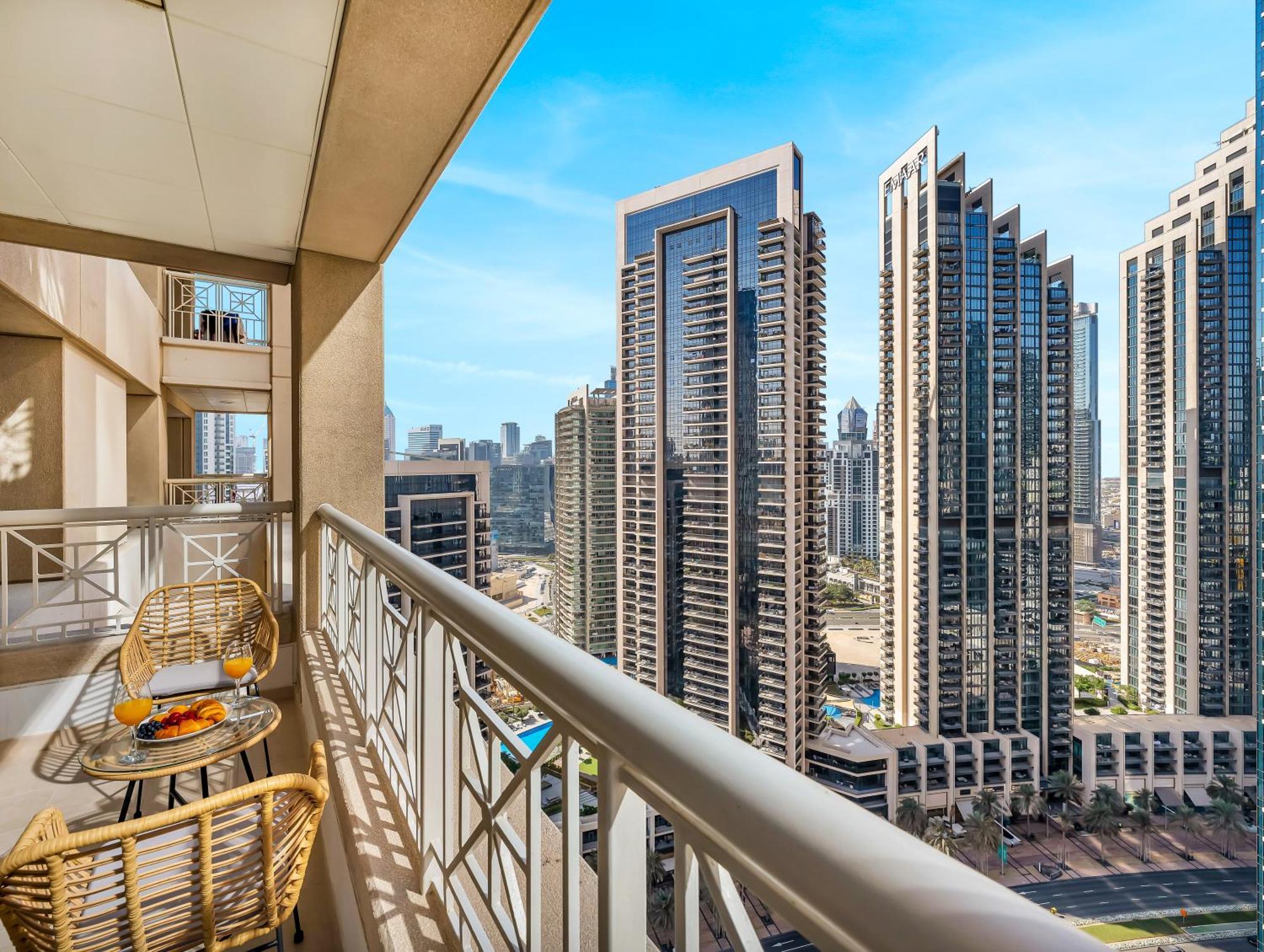 Royal Vista At 29 Boulevard - & Burj Khalifa Views - Brand New Luxury 3br Dubái