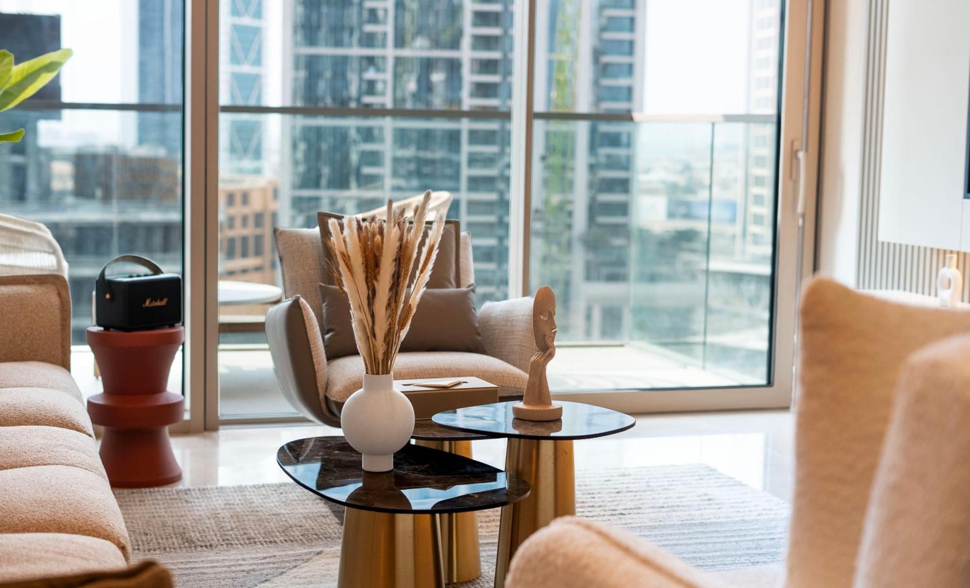 Apartamento Modern 1-bedroom In Downtown Near Mall & Burj Khalifa *