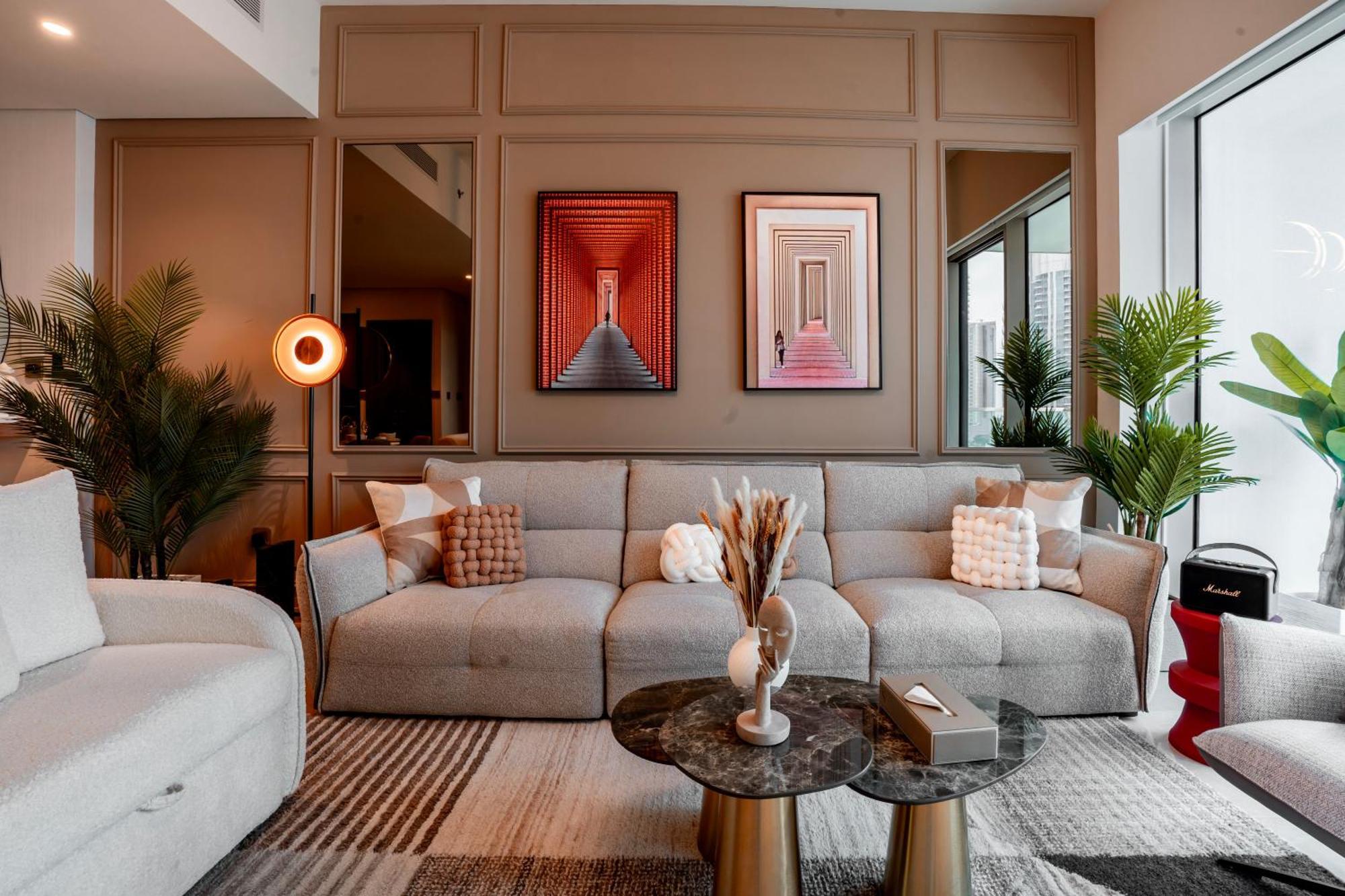 Modern 1-bedroom In Downtown Near Mall & Burj Khalifa Dubái