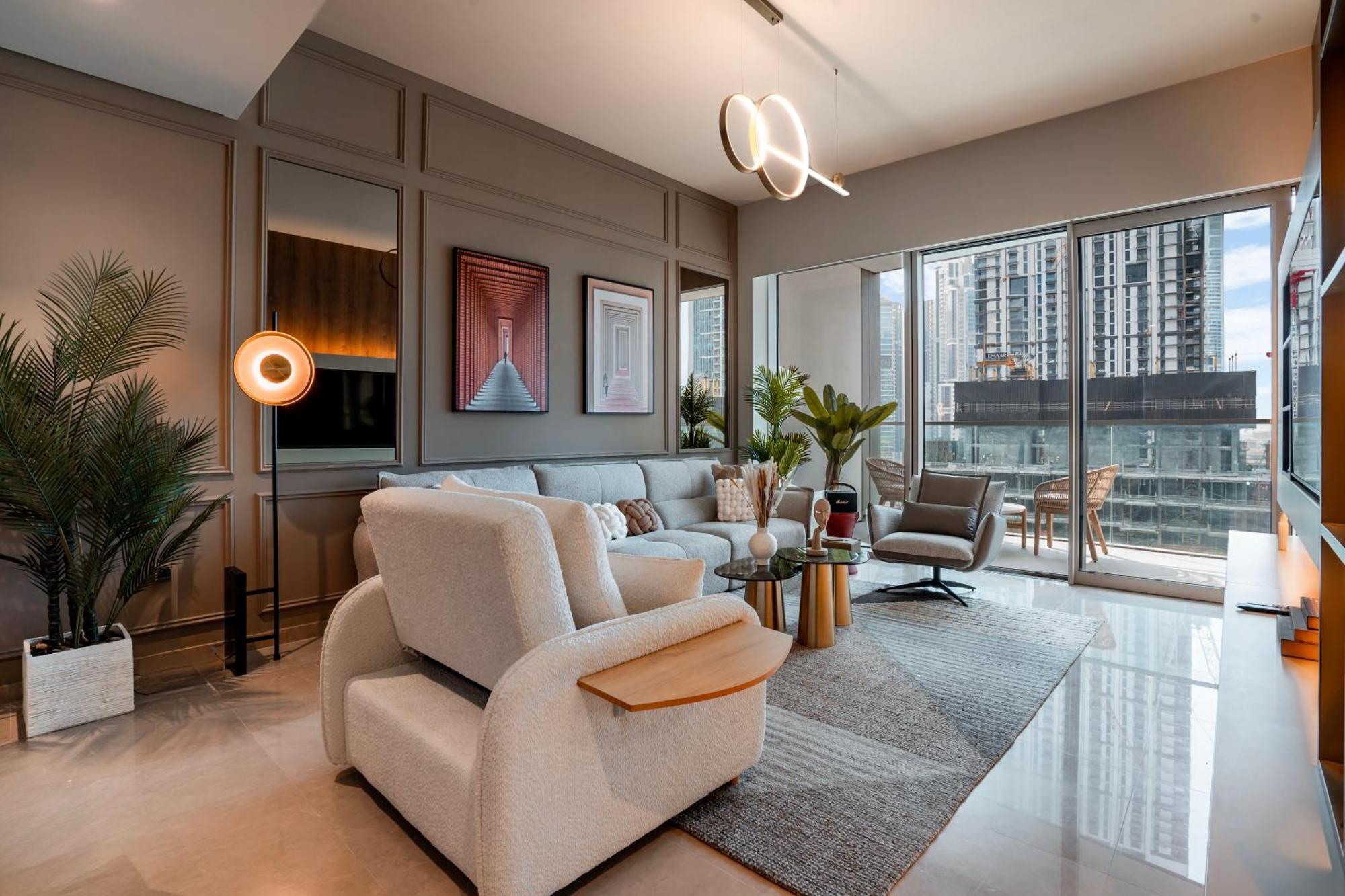 Modern 1-bedroom In Downtown Near Mall & Burj Khalifa * Dubái