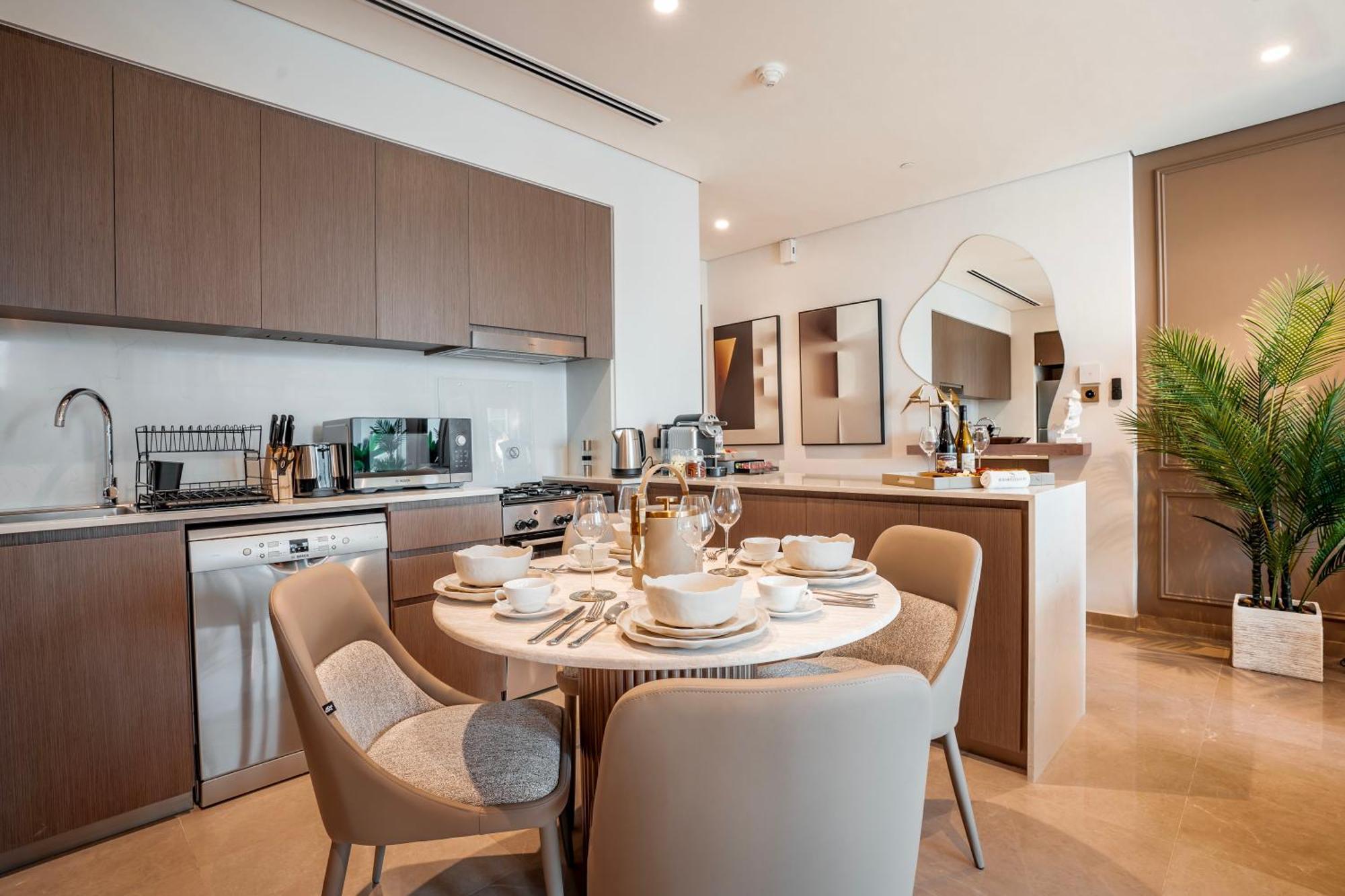 Modern 1-bedroom In Downtown Near Mall & Burj Khalifa Dubái