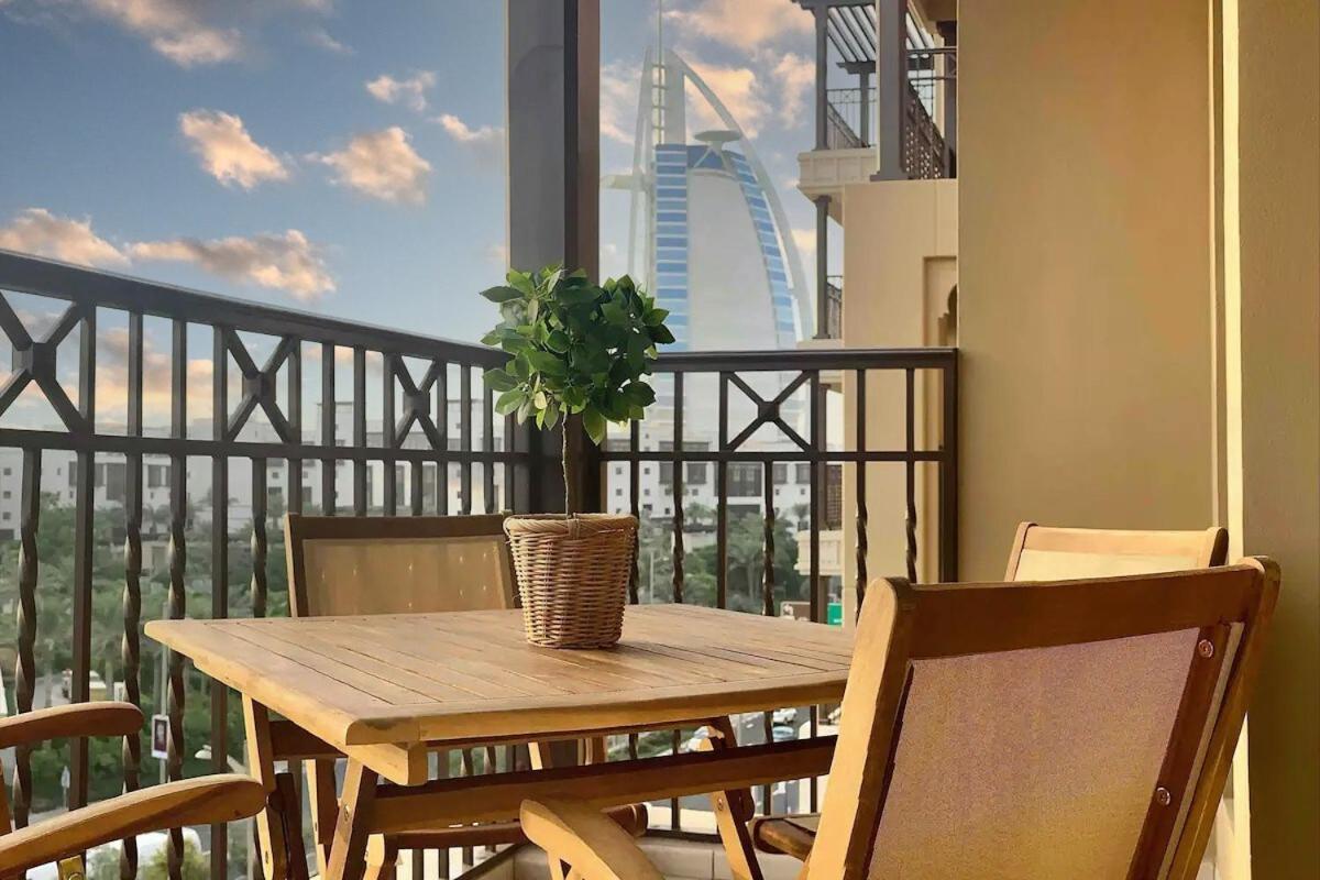 Apartamento 1 Bedroom With Burj Alarab View From Your Balcony R507 *
