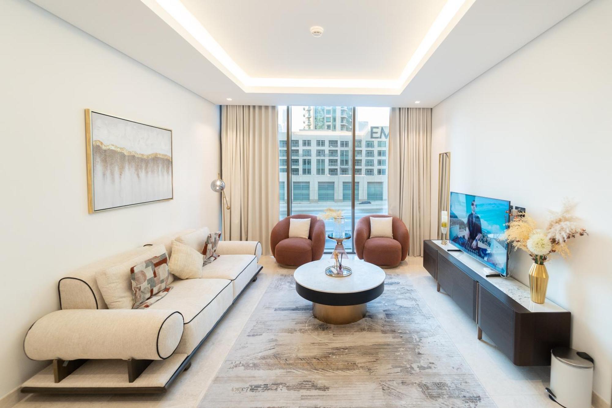 Appartement Brown Stone - Omniyat Burj Khalifa View Dubaï