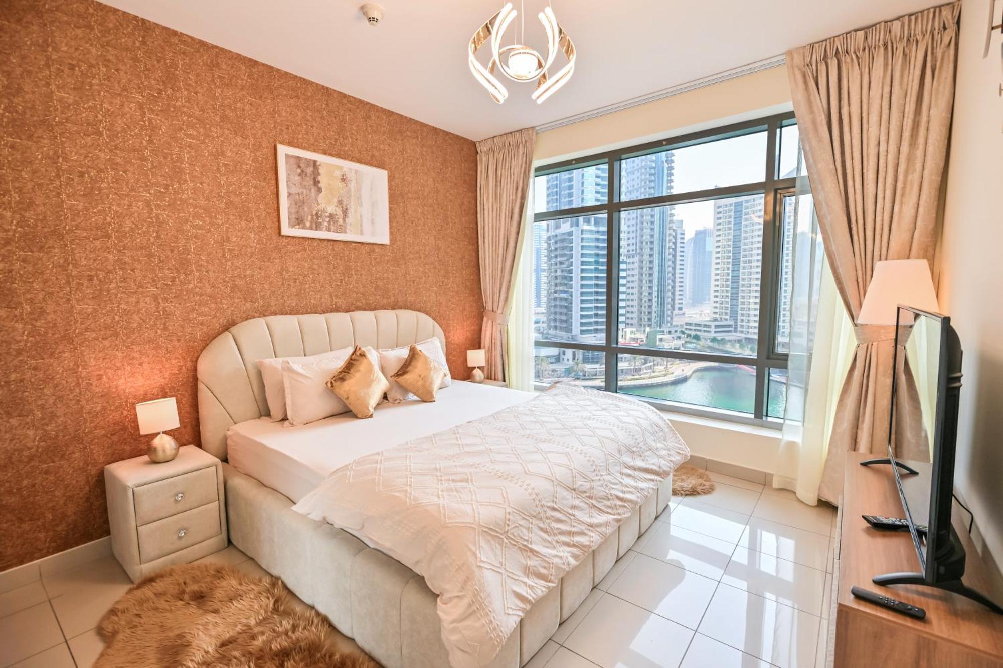 Apartamento Luxury 1bhk With Marina Views Near Jbr *