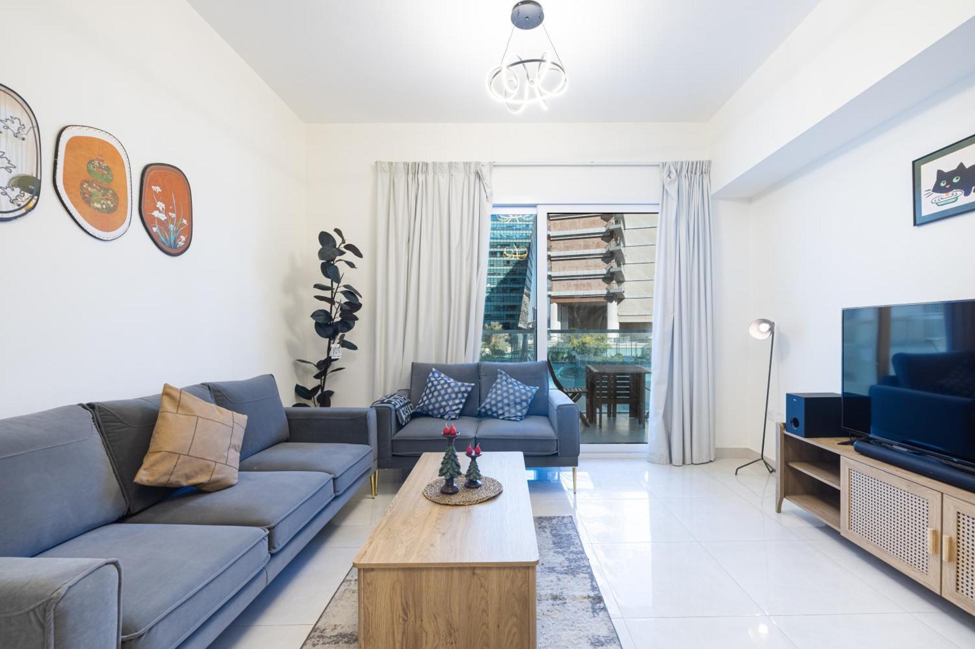 Caicai Homes Ag Tower-Business Bay-7 Min Drive To Dubai Mall Apartamento Dubái