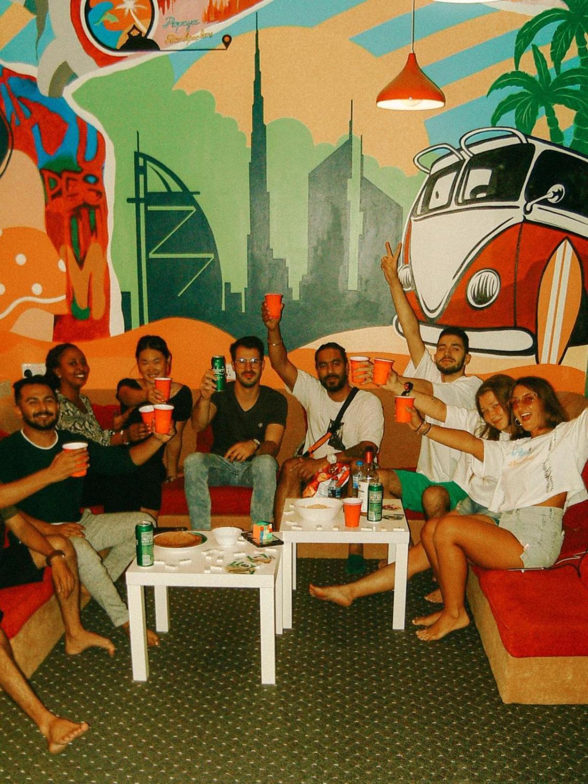 Kapselhotel Papaya Backpackers Dubai