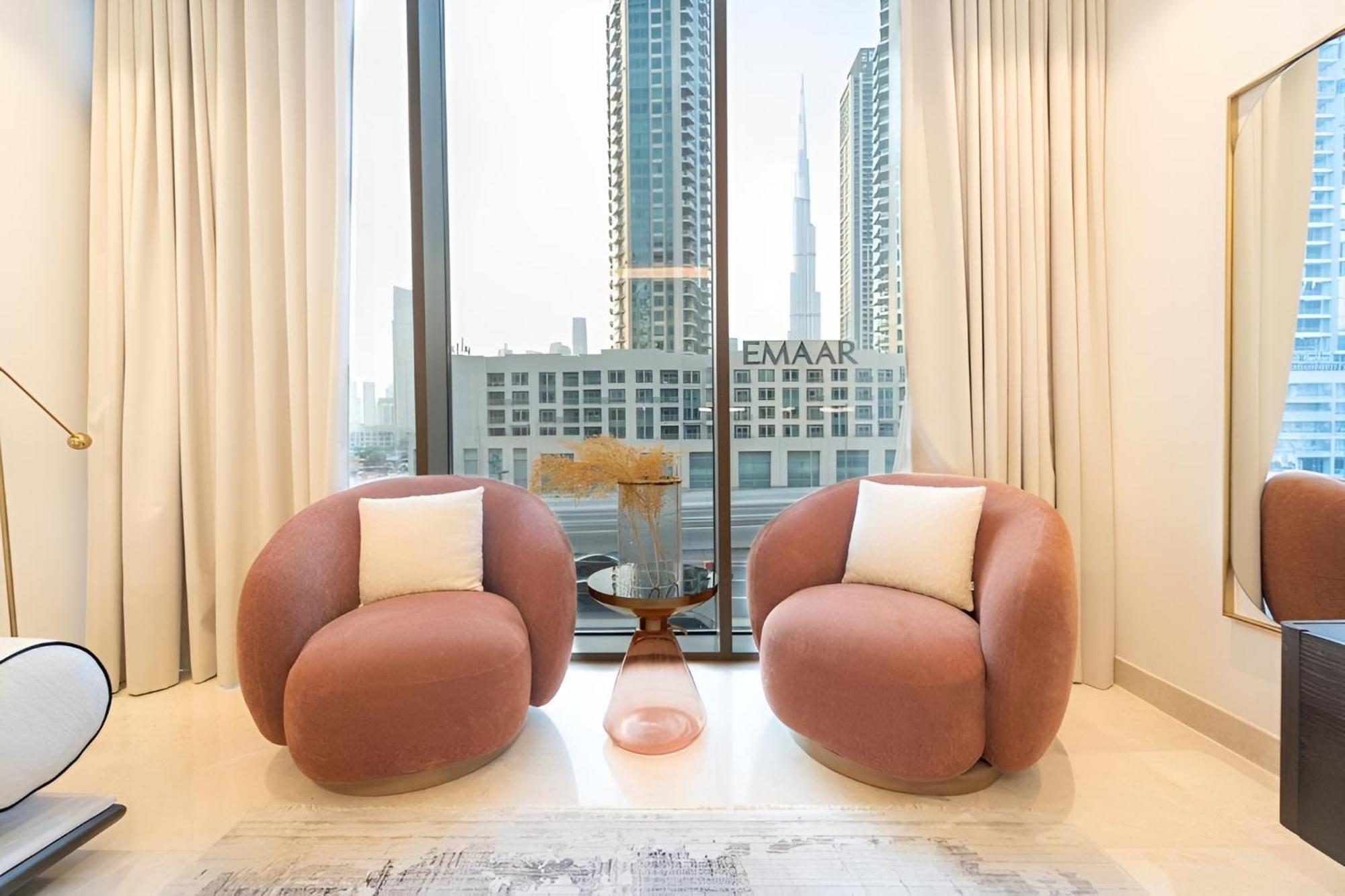 Appartement Brown Stone - Omniyat Burj Khalifa View Dubaï