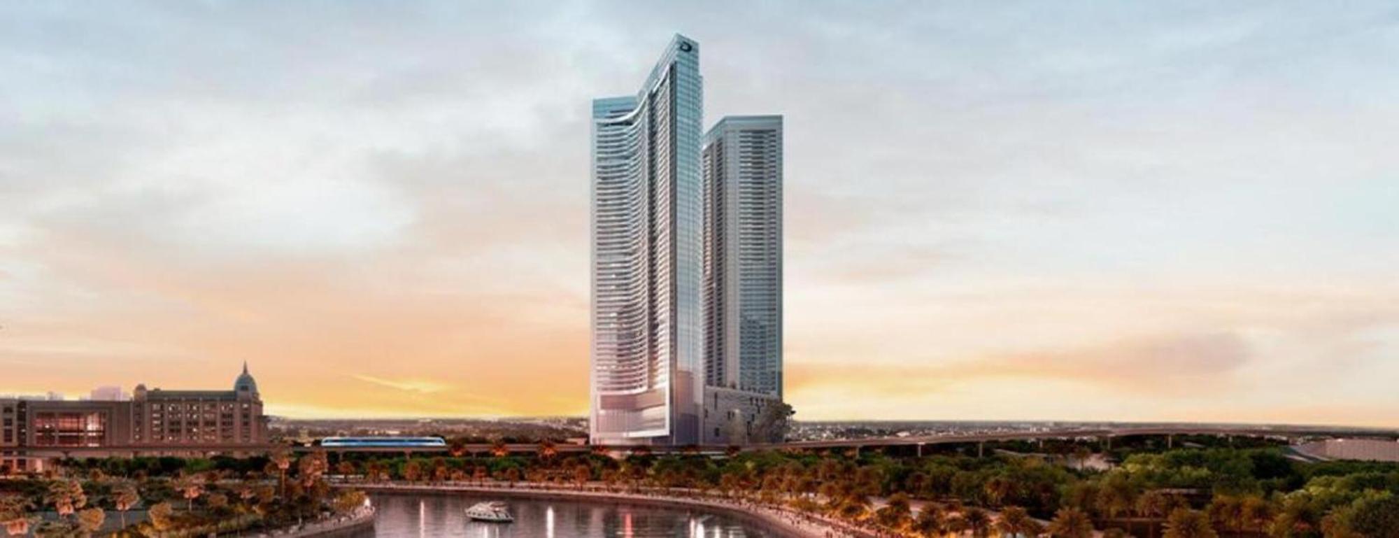 Apartamento Brown Stone - Pool & Skyline View Aykon *