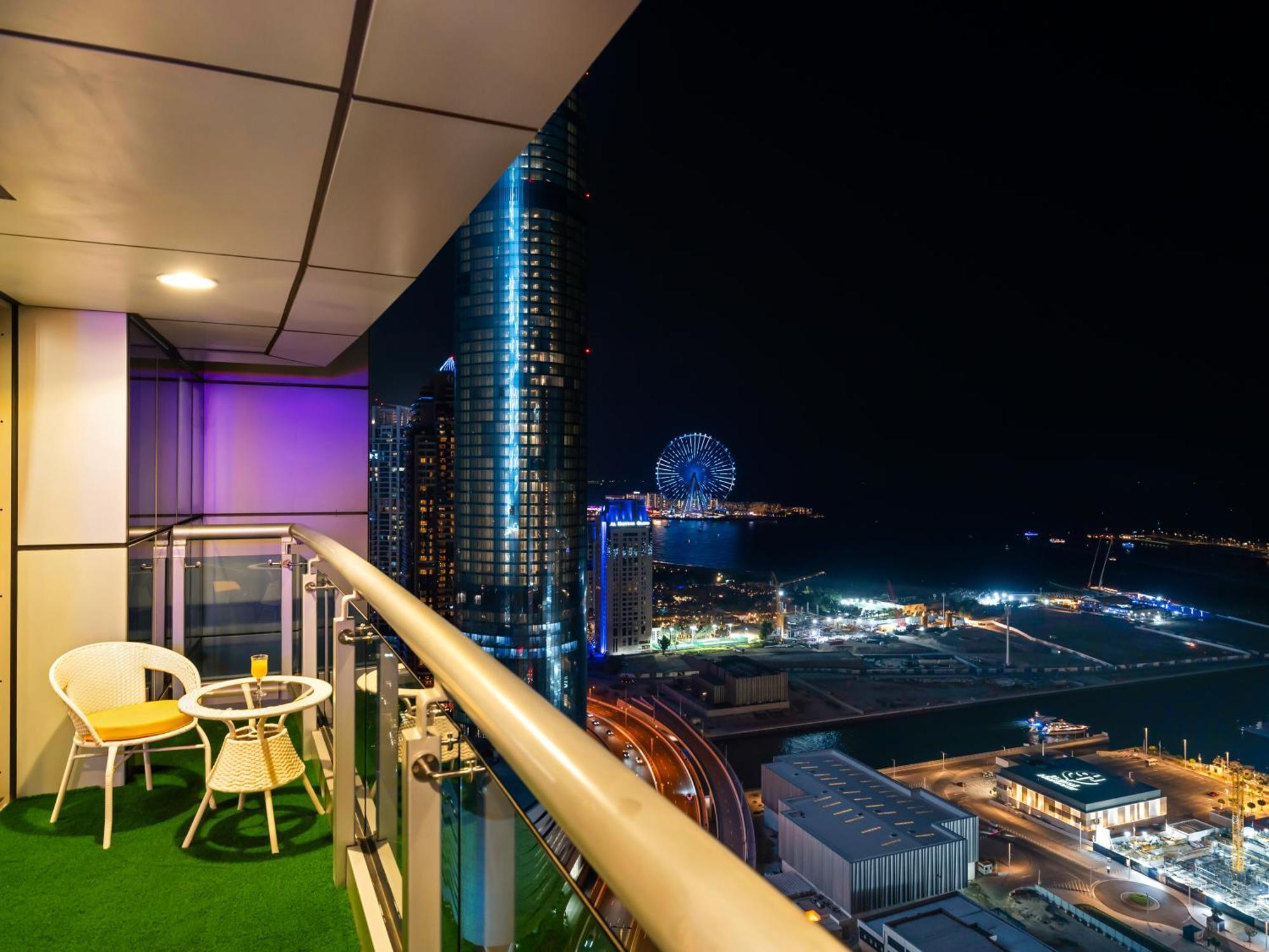 Lux New 2 Bhk - Full Sea View - Marina - 5 Min To - 100 Metres To Tram Dubaï