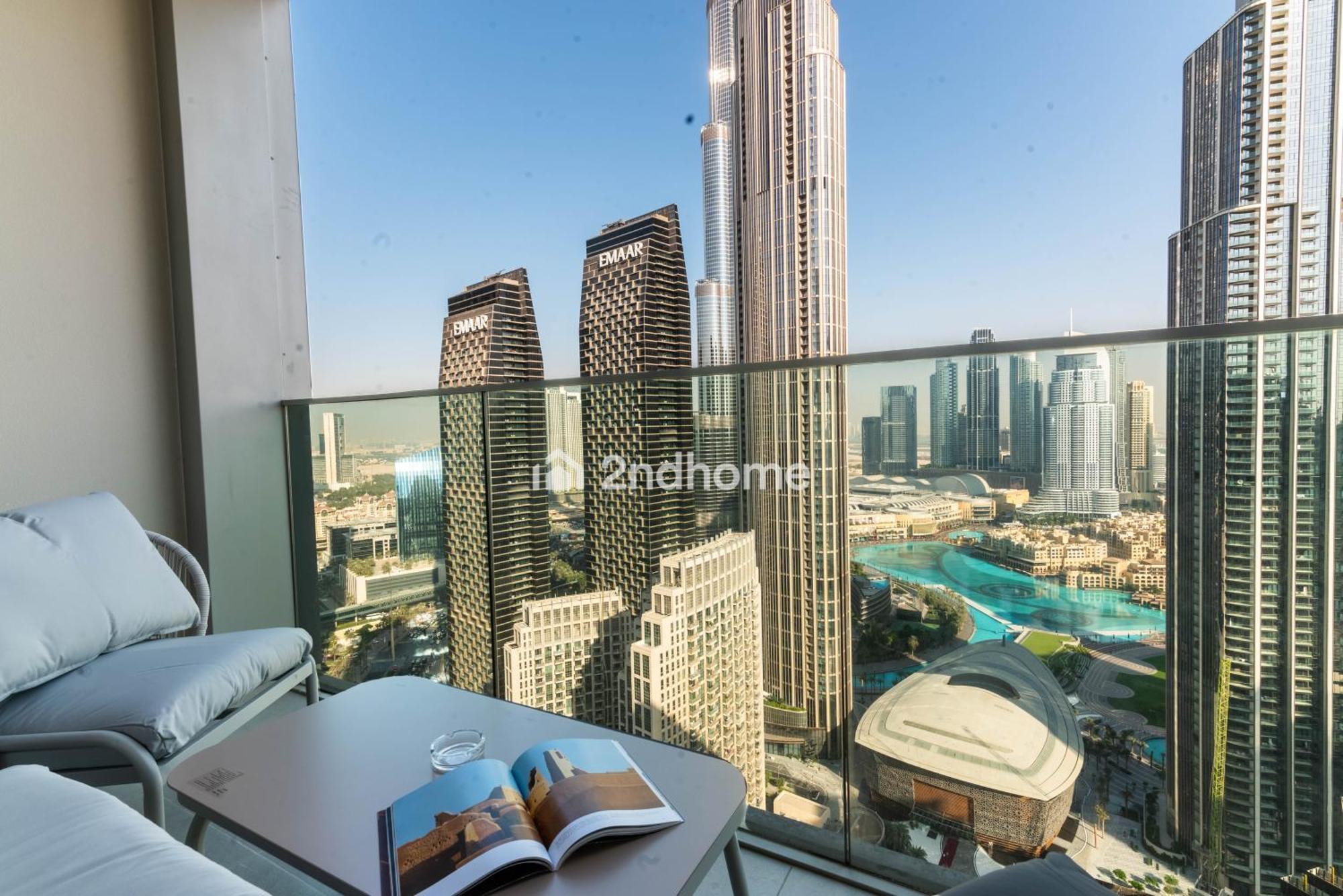 Appartement Unit Overlooking Burj Khalifa And Fountain View Dubaï