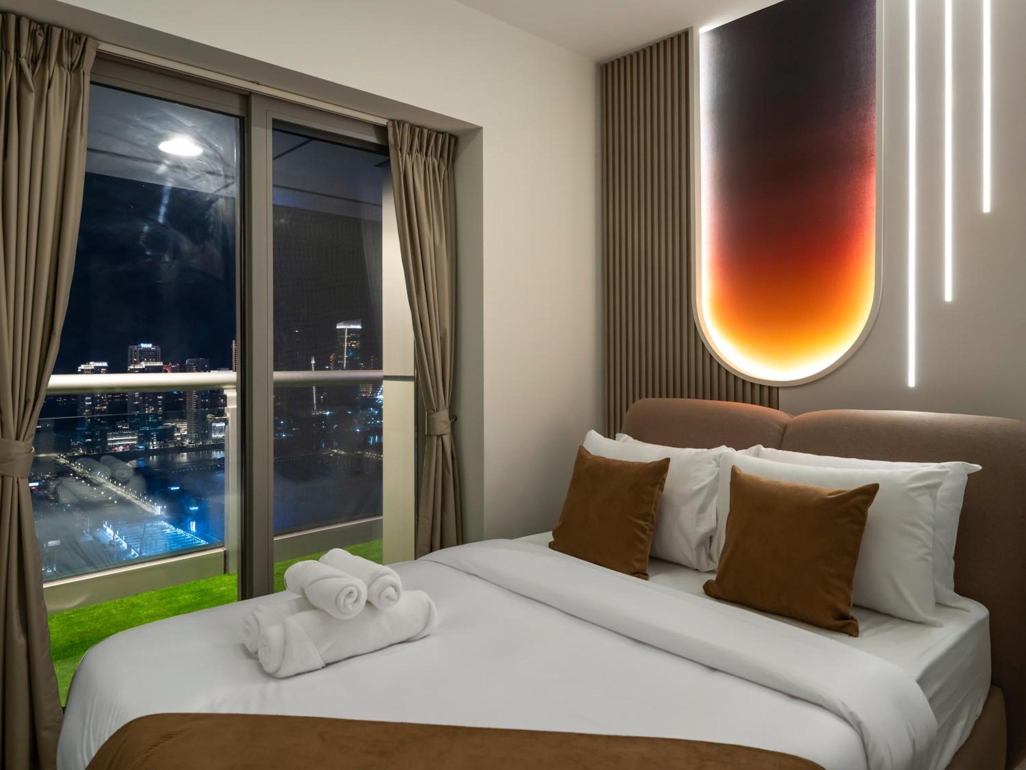Appartement Lux New 2 Bhk - Full Sea View - Marina - 5 Min To - 100 Metres To Tram *