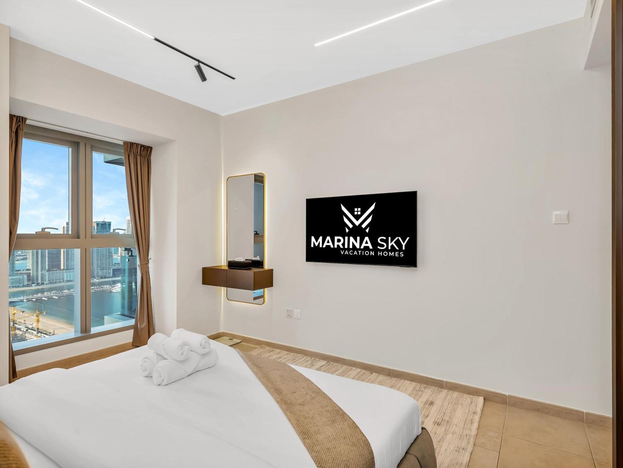 Appartement Lux New 2 Bhk - Full Sea View - Marina - 5 Min To - 100 Metres To Tram *