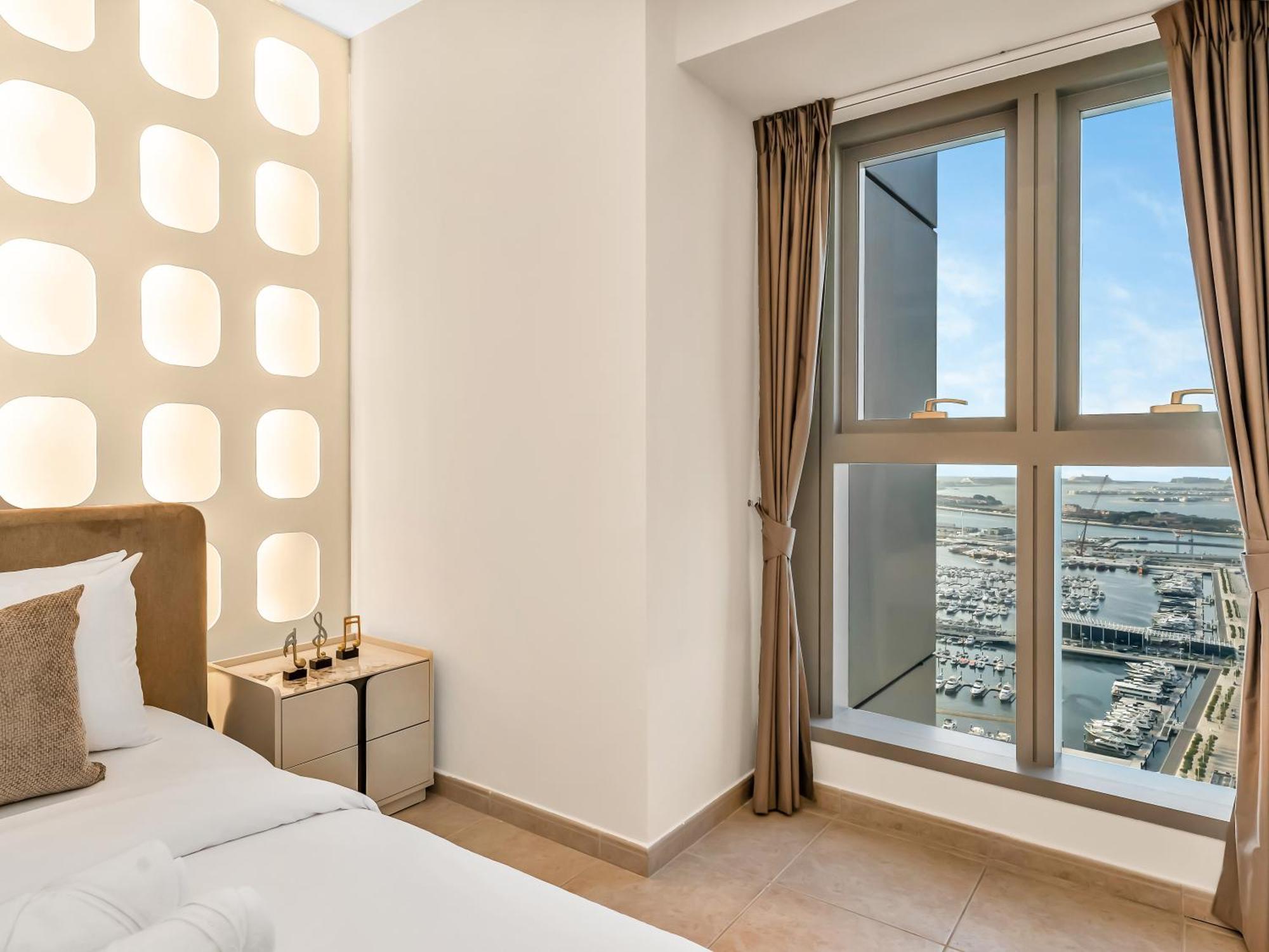 Lux New 2 Bhk - Full Sea View - Marina - 5 Min To - 100 Metres To Tram Appartement