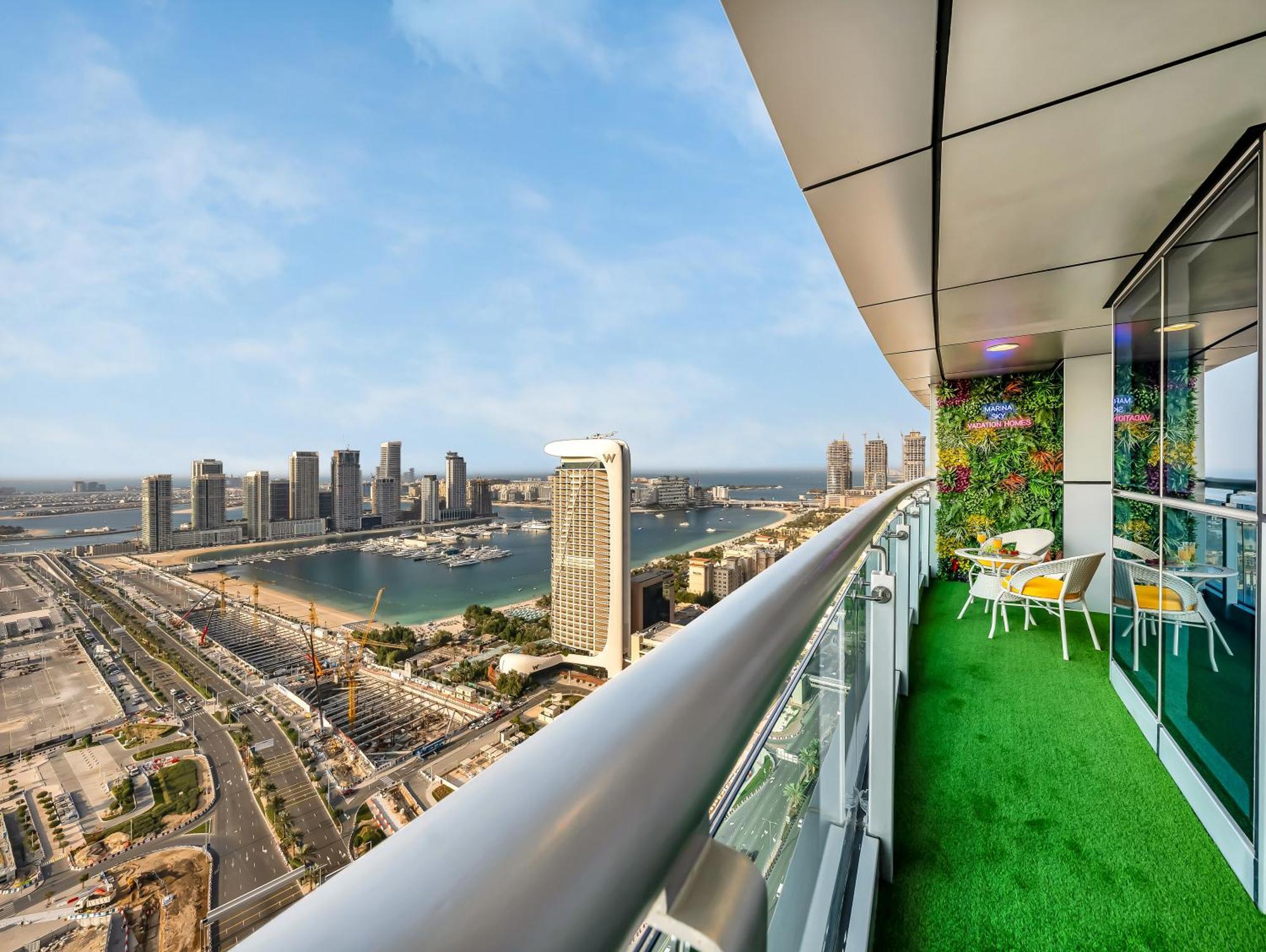 Lux New 2 Bhk - Full Sea View - Marina - 5 Min To - 100 Metres To Tram *