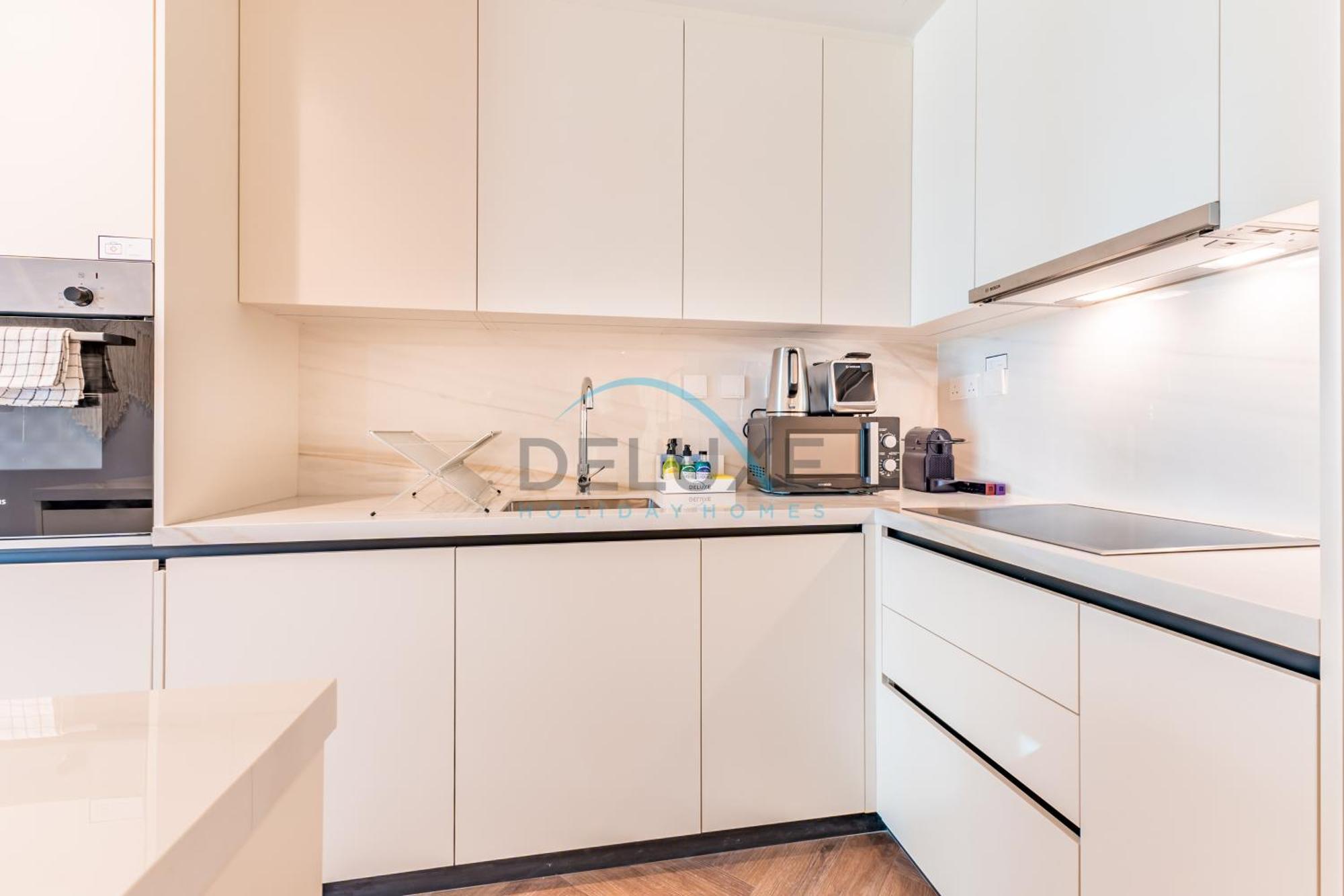 Serene 2br With Iconic Palm Jumeirah Views, Marina By Deluxe Homes Apartamento Dubái