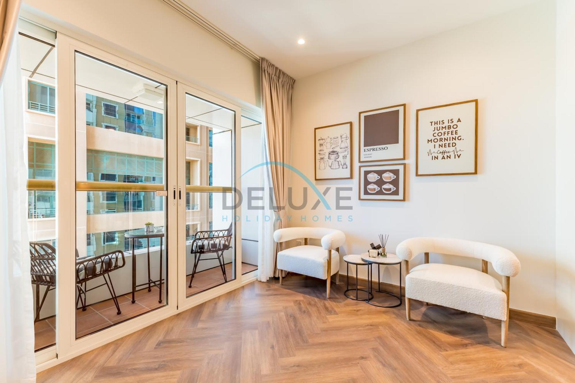 Serene 2br With Iconic Palm Jumeirah Views, Marina By Deluxe Homes Dubái