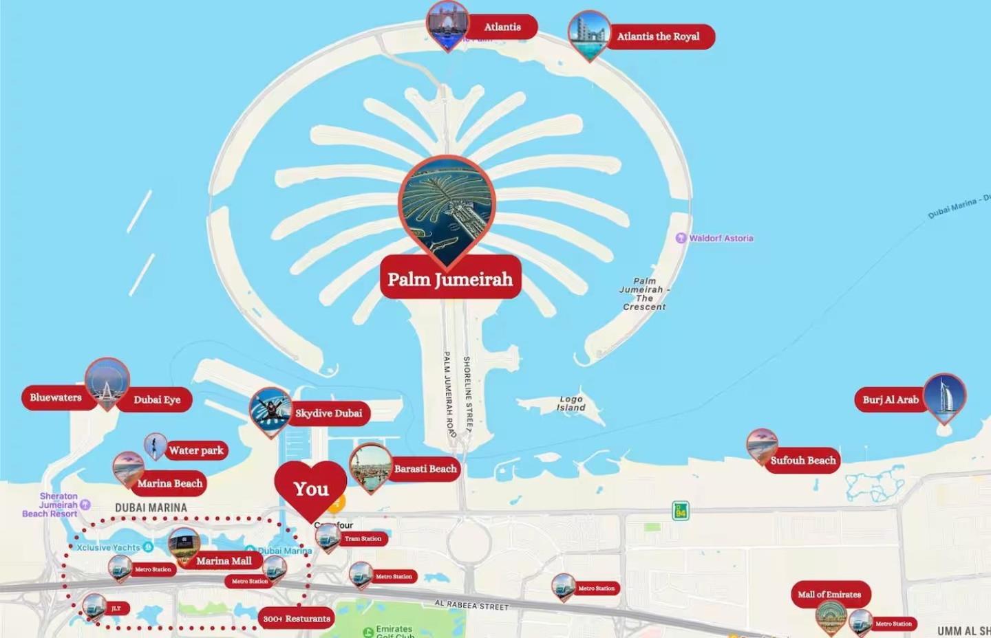 Lägenhet Lux 1br, Kingbed In Marina, 3mints Metro, 5mints Barasti Dubai