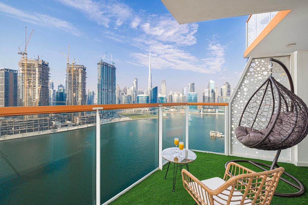 Panoramic! Burj Khalifa And Canal View! * Dubaï