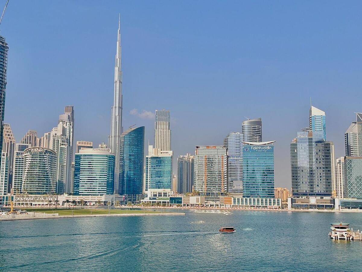 Panoramic! Burj Khalifa And Canal View! Appartement