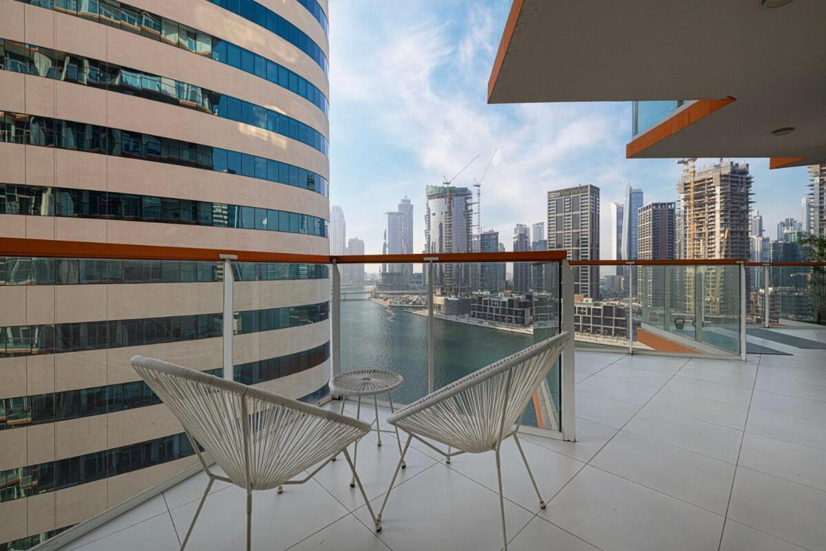 Panoramic! Burj Khalifa And Canal View! Appartement Dubaï
