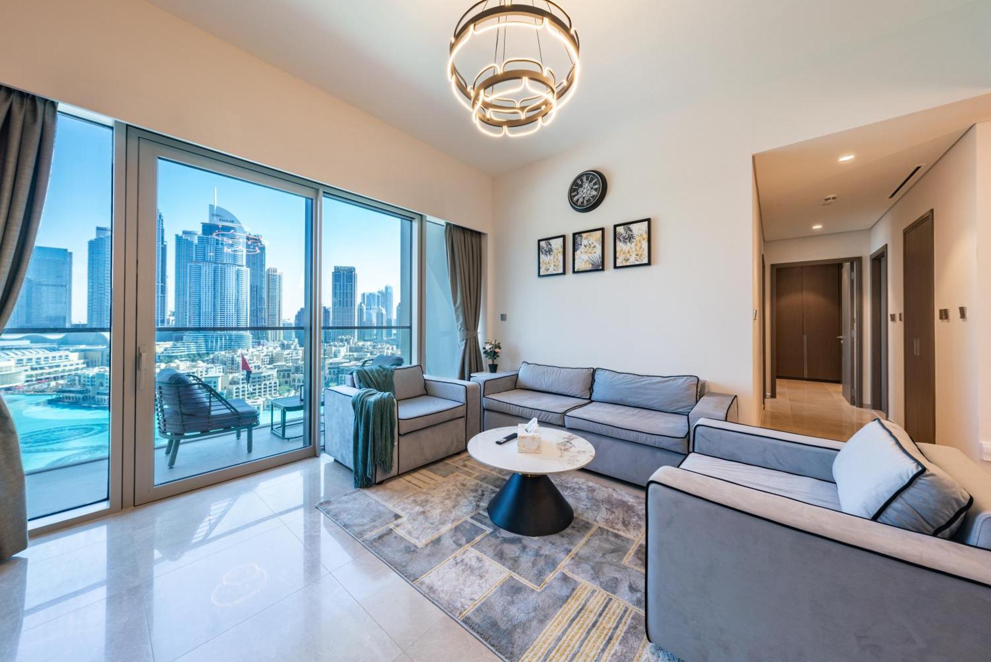 Appartement Skyline Majesty - Luxury Living With Full Burj Khalifa & Fountain Views - 1703 *
