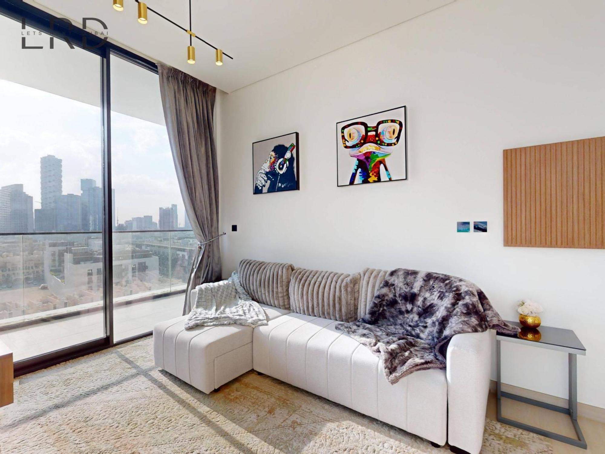 Modern Smart 2br With Private Pool In Jvc *