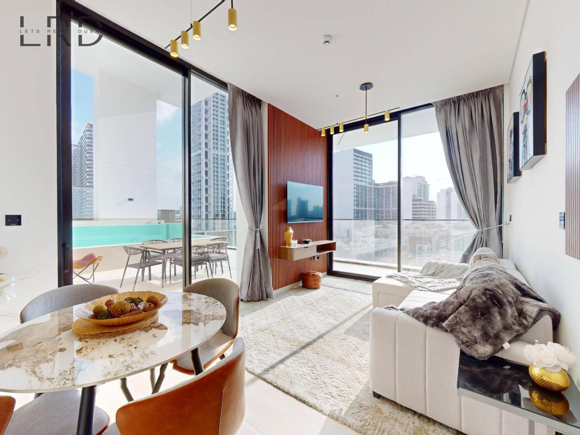 Modern Smart 2br With Private Pool In Jvc Dubai
