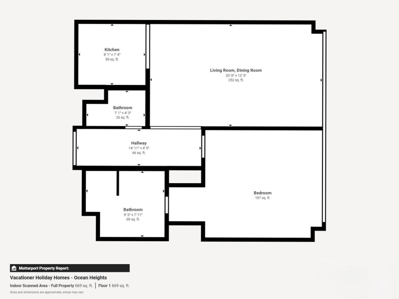 Ocean Heights - One Bed With View Of Marina Appartement *