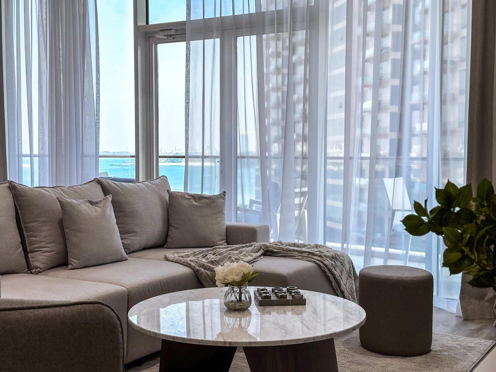 Luxury 1br With Direct Burj Al Arab View Dubaï
