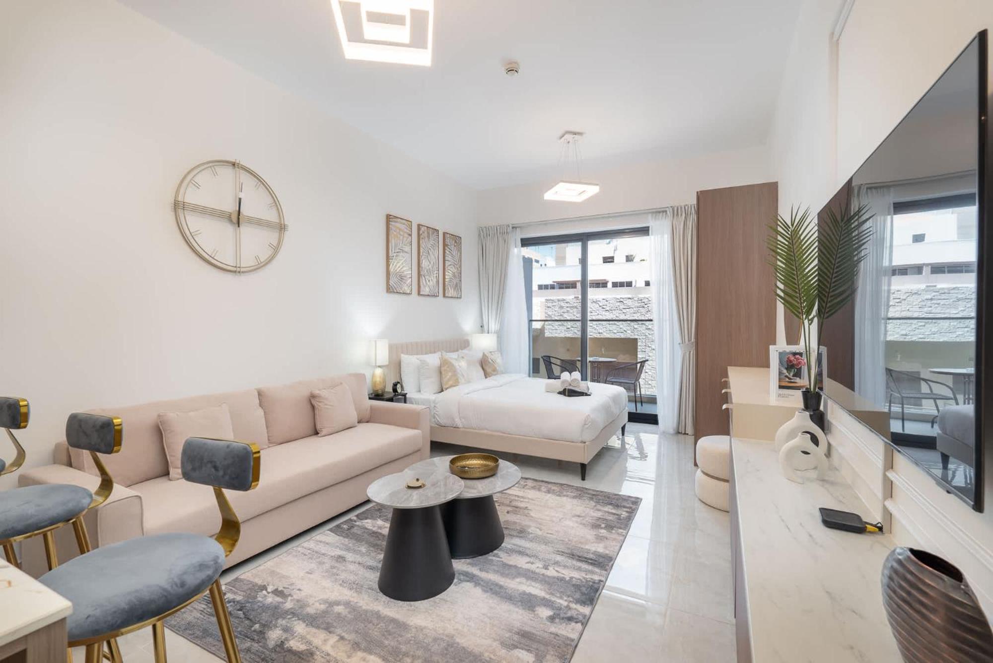 Peaceful Charming Perfect For 4 In Jvc Appartement
