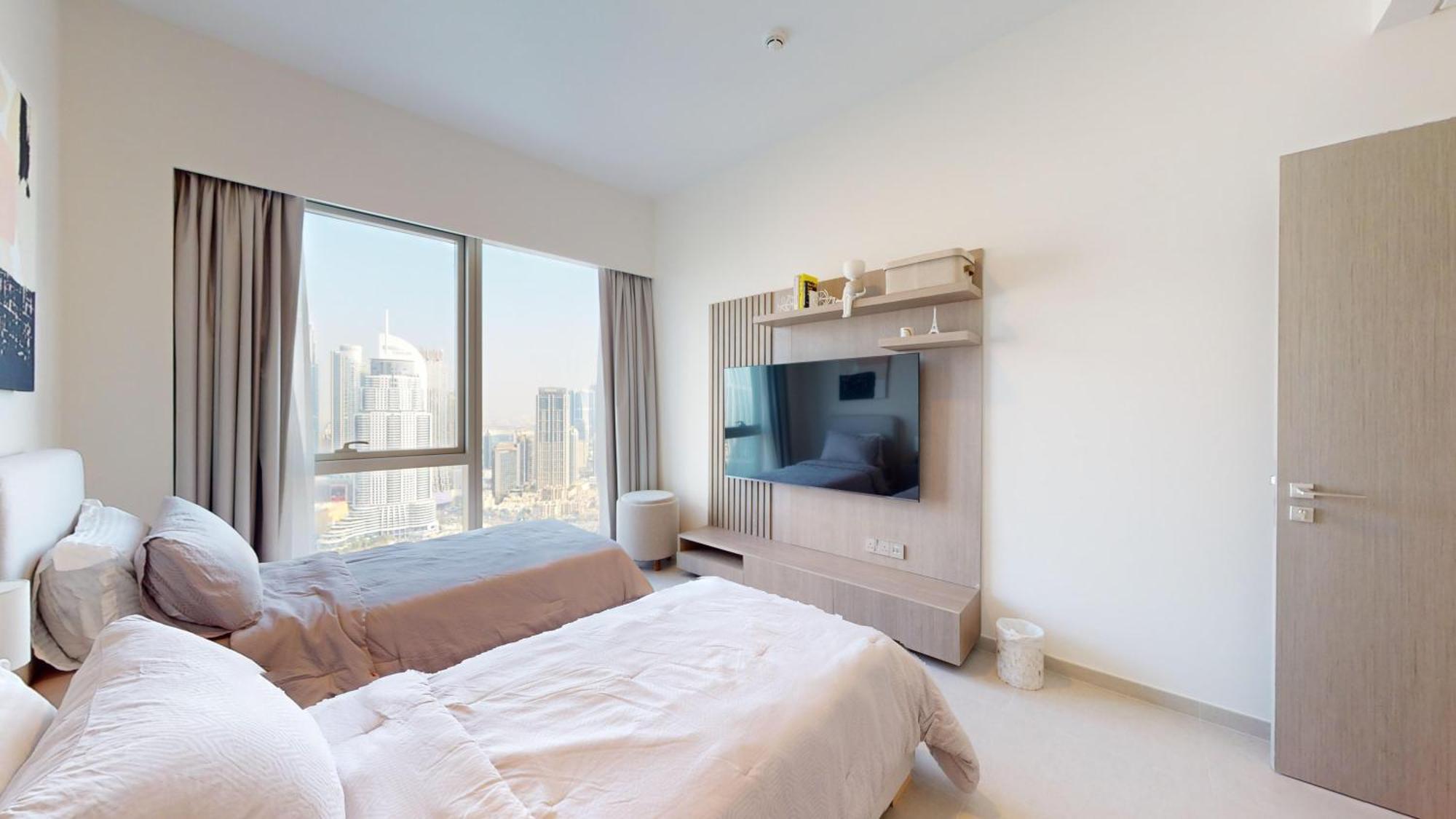 2 Bedroom Direct Burj Khalifa Downtown View Appartement *