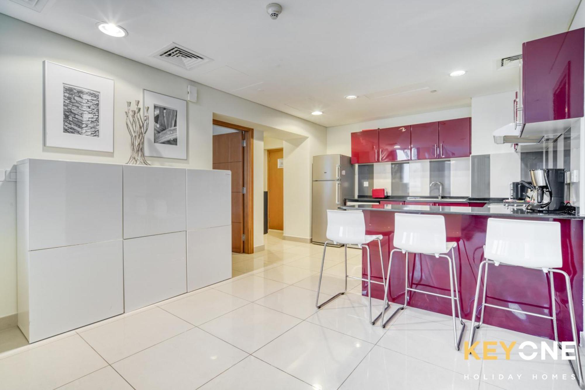 Captivating Sky & Sea Views In Two Bedroom Dubai