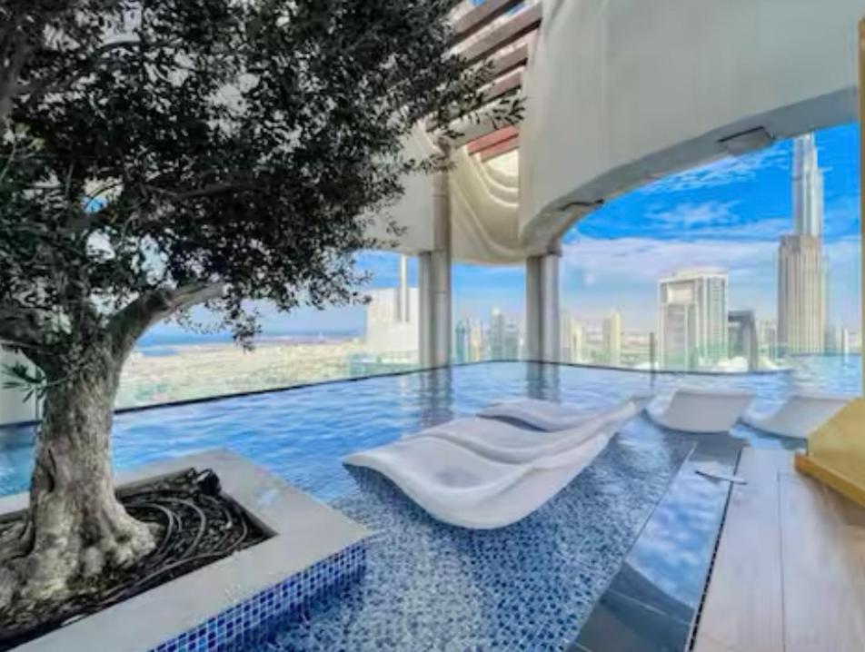 Paramount Downtown Burj Khalifa View With 64th Floor Infinity Pool Apartment
