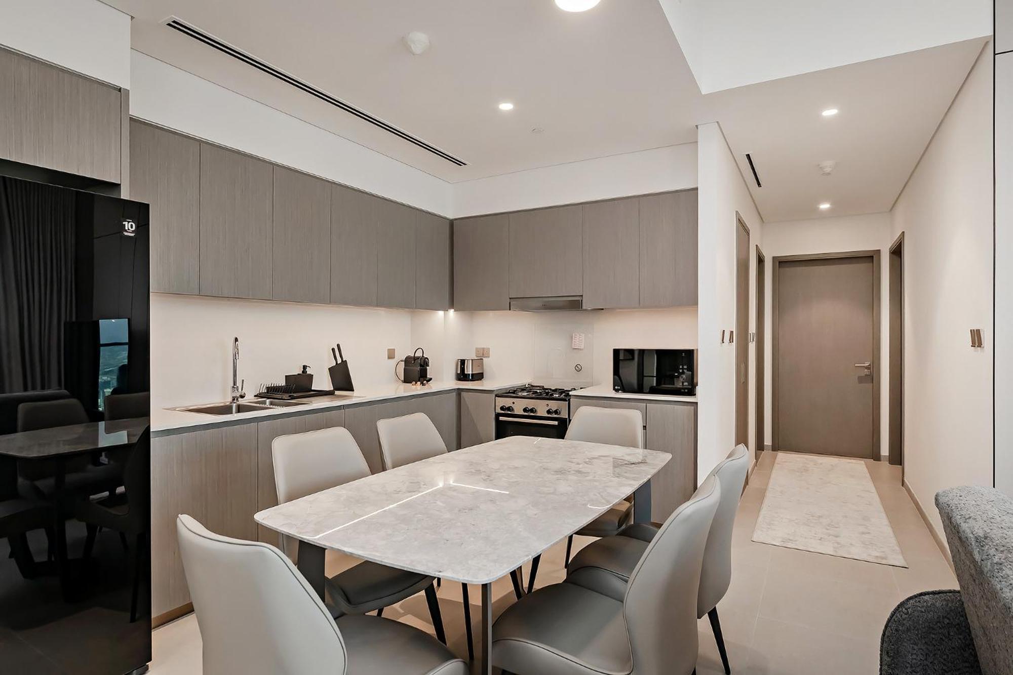 65th Floor Burj & Fountain Views Penthouse - Sleeps 9 - Grande Signature Residences Appartement