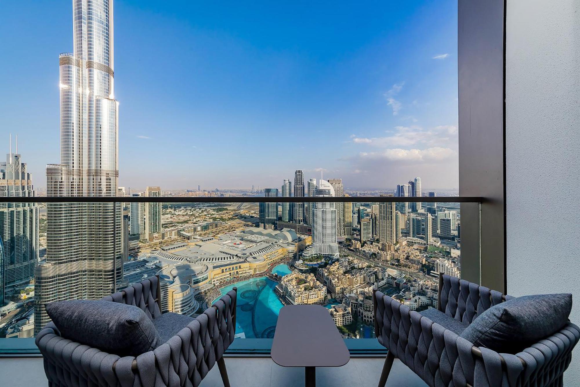 Appartement 65th Floor Burj & Fountain Views Penthouse - Sleeps 9 - Grande Signature Residences Dubaï
