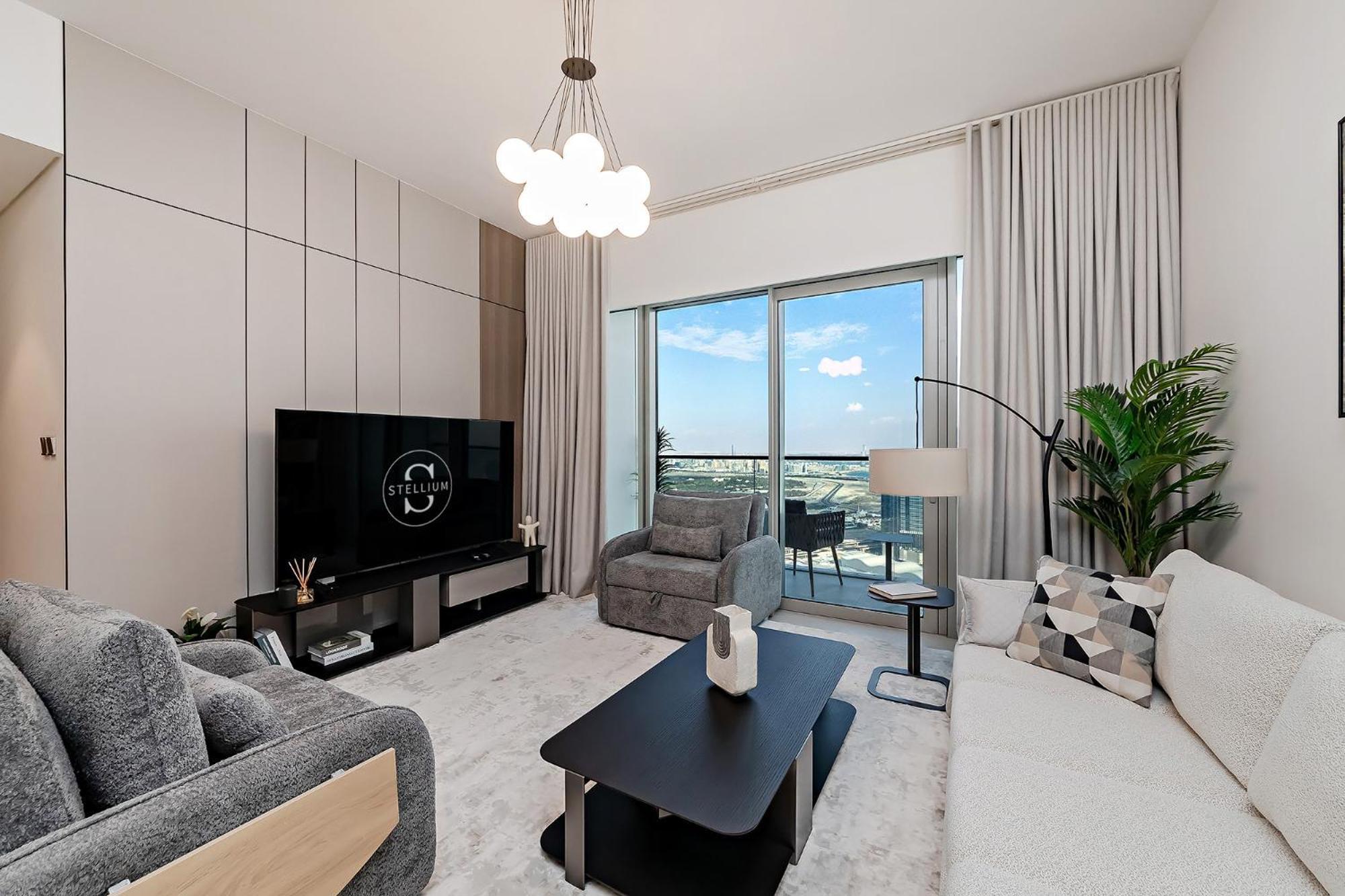65th Floor Burj & Fountain Views Penthouse - Sleeps 9 - Grande Signature Residences Appartement