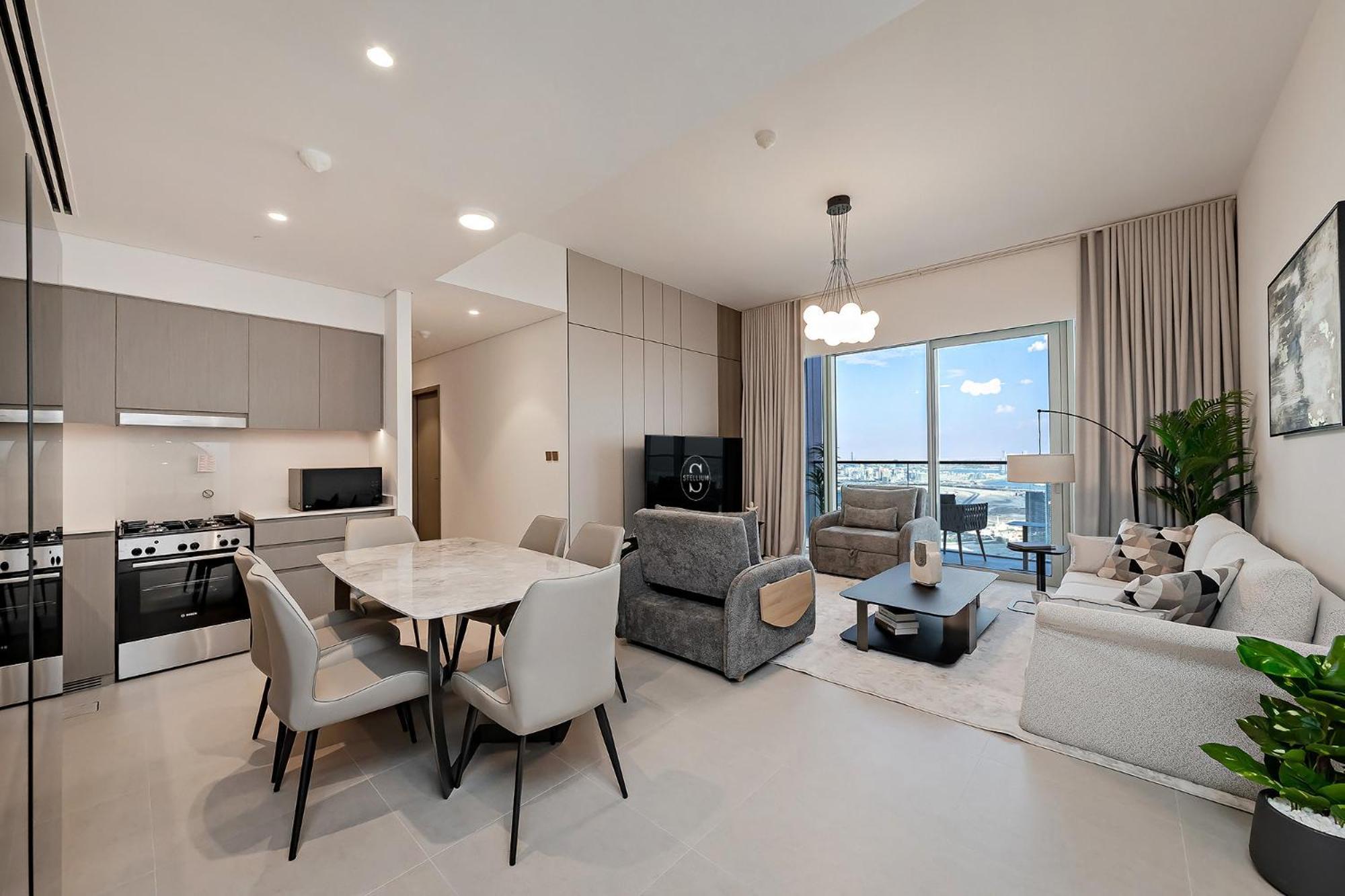 Appartement 65th Floor Burj & Fountain Views Penthouse - Sleeps 9 - Grande Signature Residences *