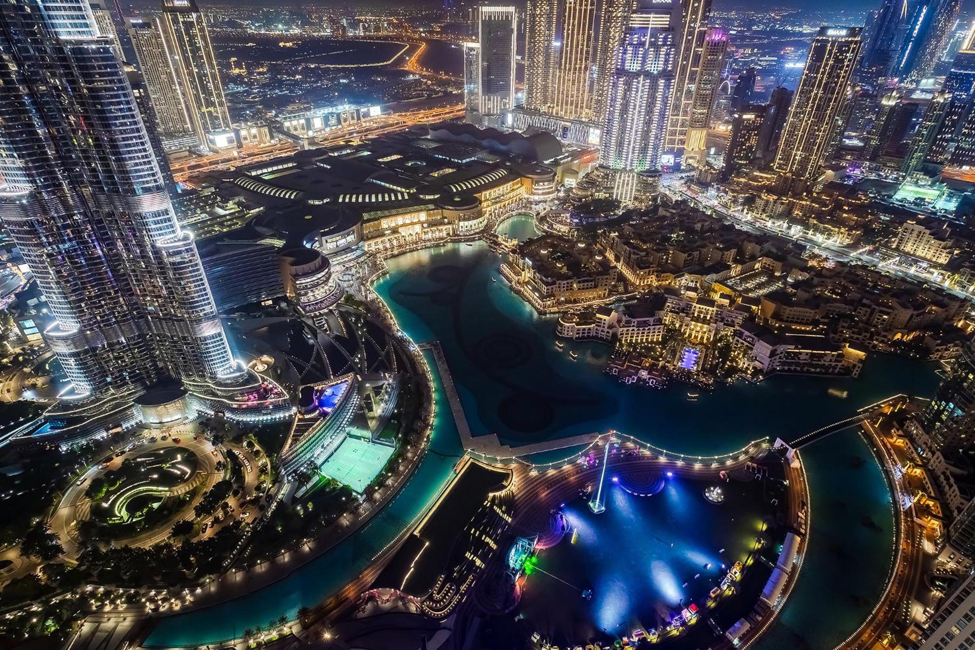Appartement 65th Floor Burj & Fountain Views Penthouse - Sleeps 9 - Grande Signature Residences Dubaï